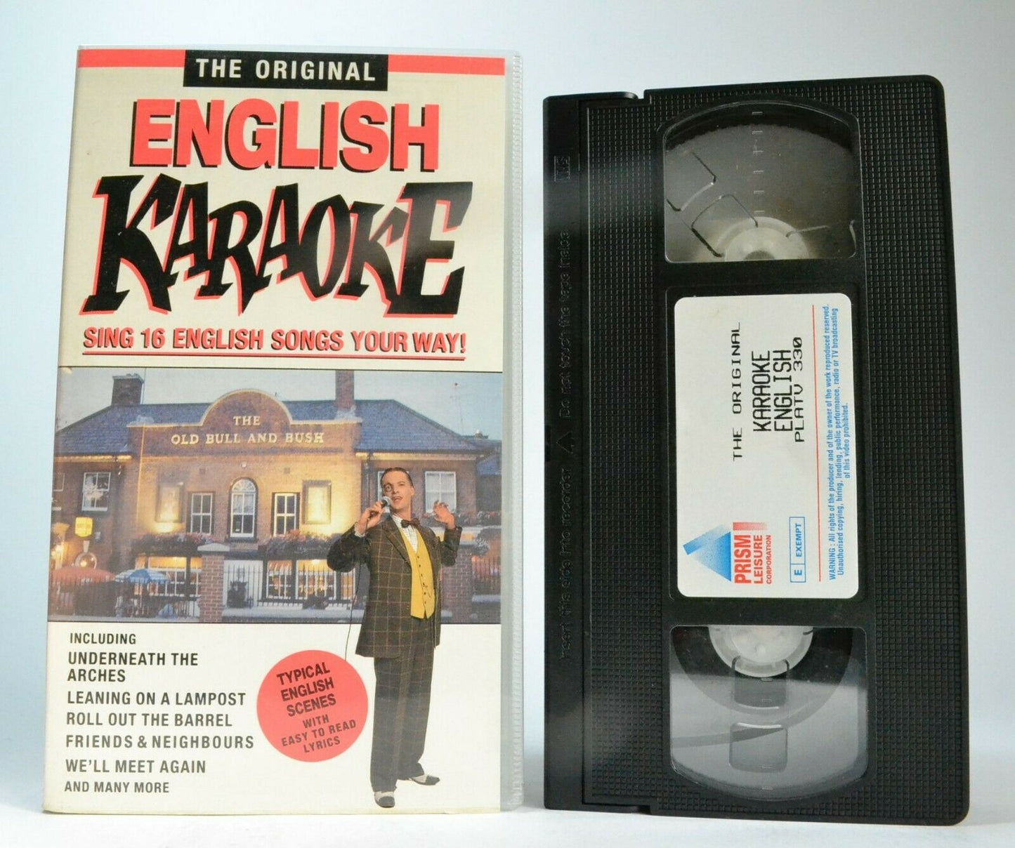 English Karaoke: 'Underneath The Arches' - 'We'll Meet Again' - Music - Pal VHS-