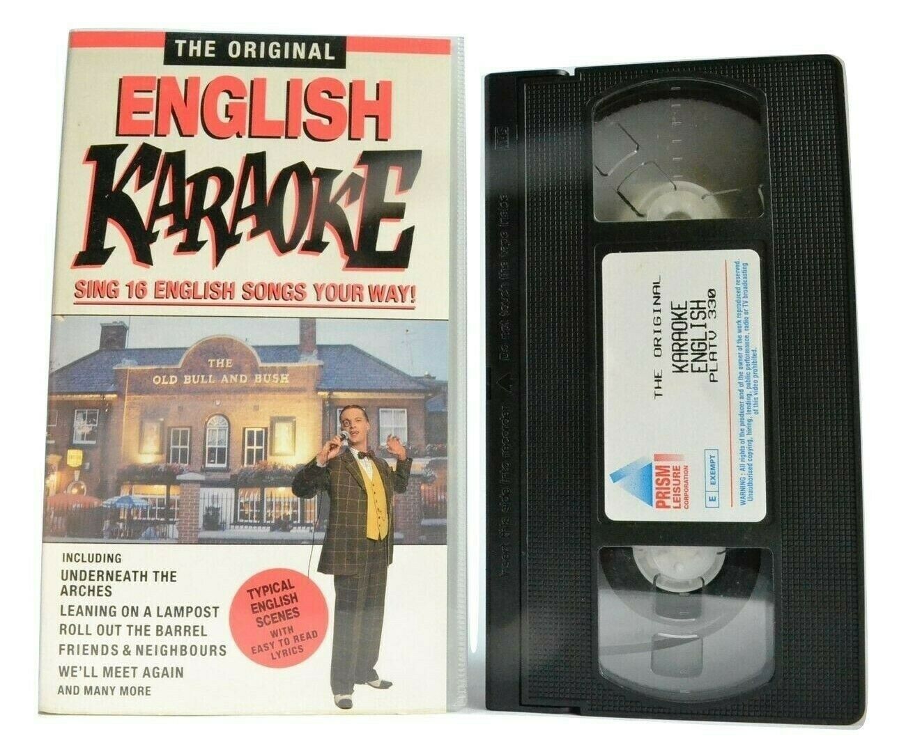 English Karaoke: 'Underneath The Arches' - 'We'll Meet Again' - Music - Pal VHS-