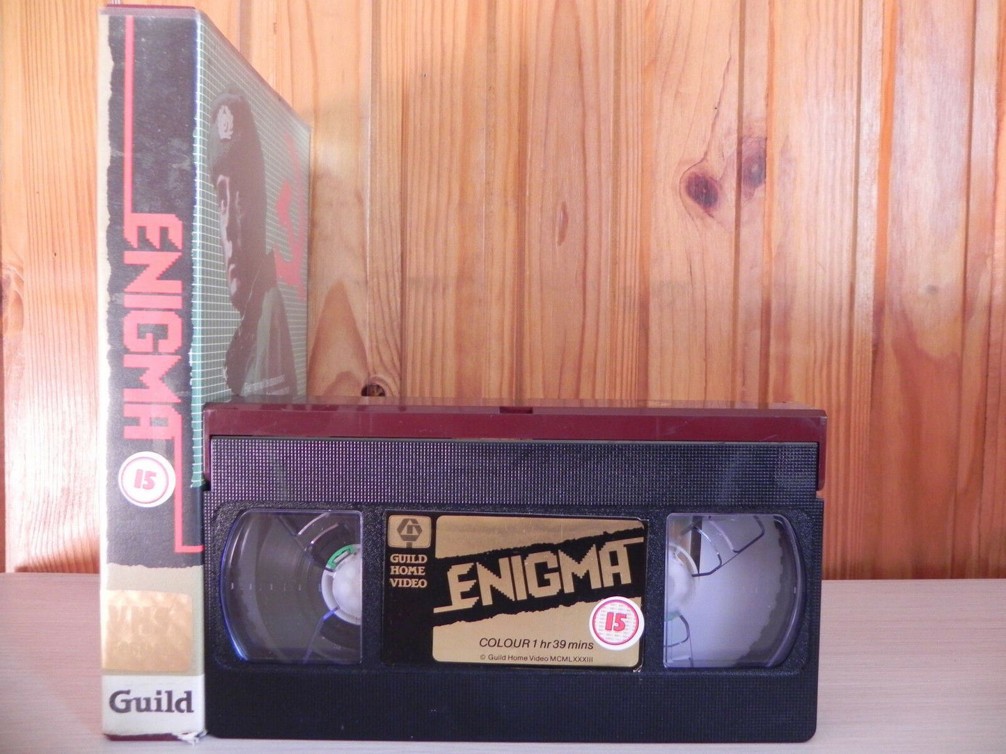 Enigma: Soviet Code - War Drama - Guild Pre-Cert Video - Martin Sheen - Pal VHS-