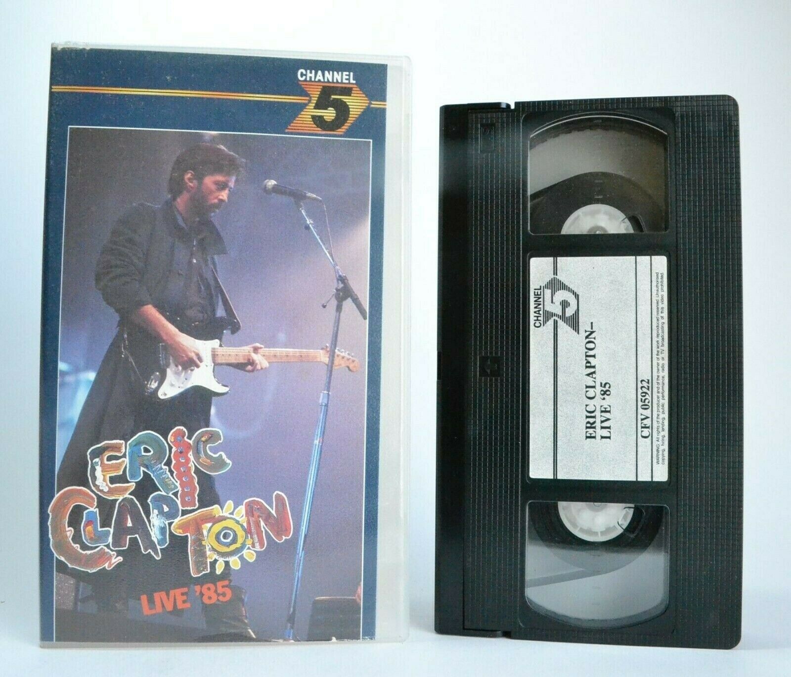 Eric Clapton: Live '85 - Live Performance - Rock And Roll - Music - Pal VHS-