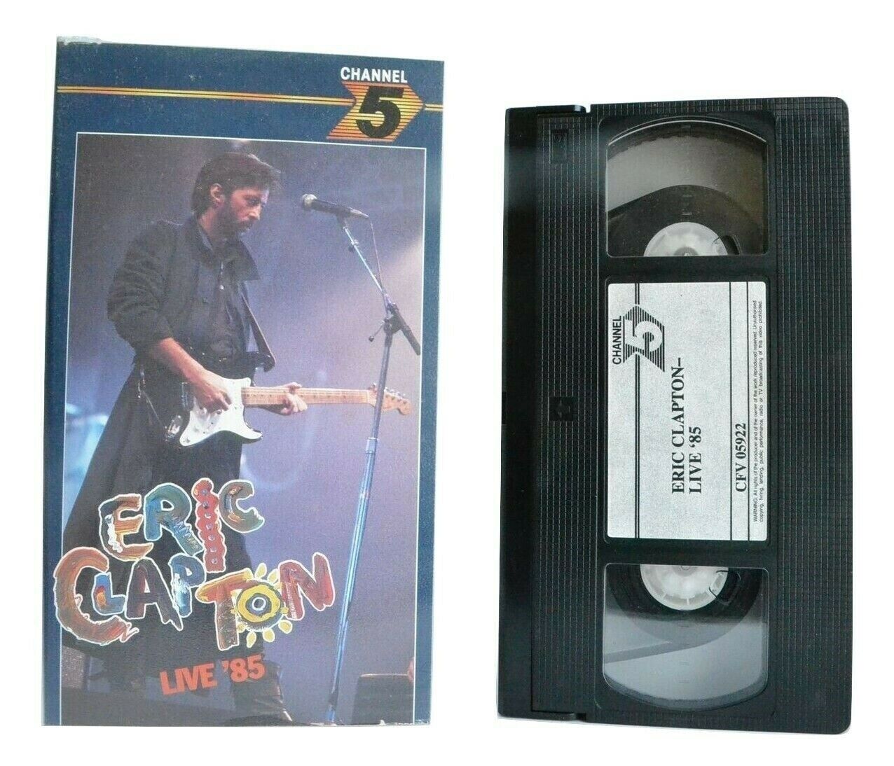 Eric Clapton: Live '85 - Live Performance - Rock And Roll - Music - Pal VHS-