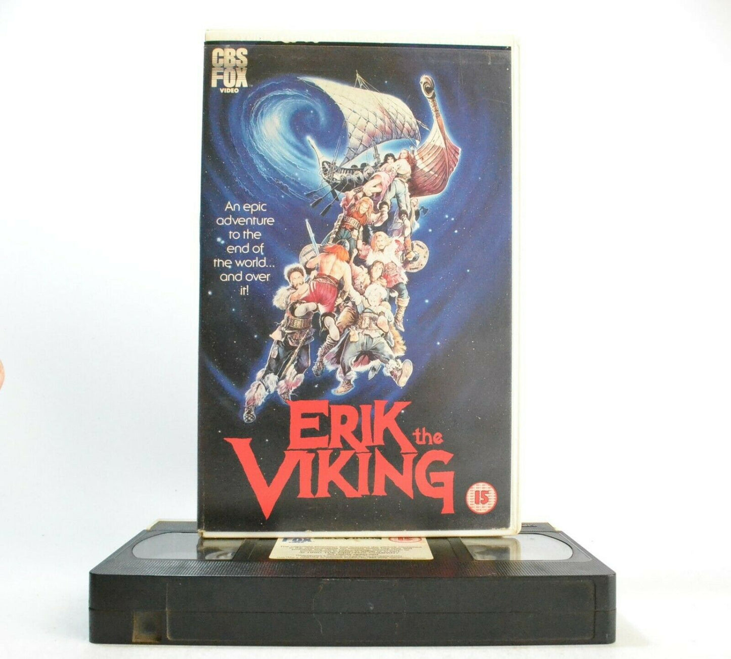 Erik The Viking: CBS/FOX (1990) - Large Box - Fantasy Adventure - Tim Robbins - VHS-