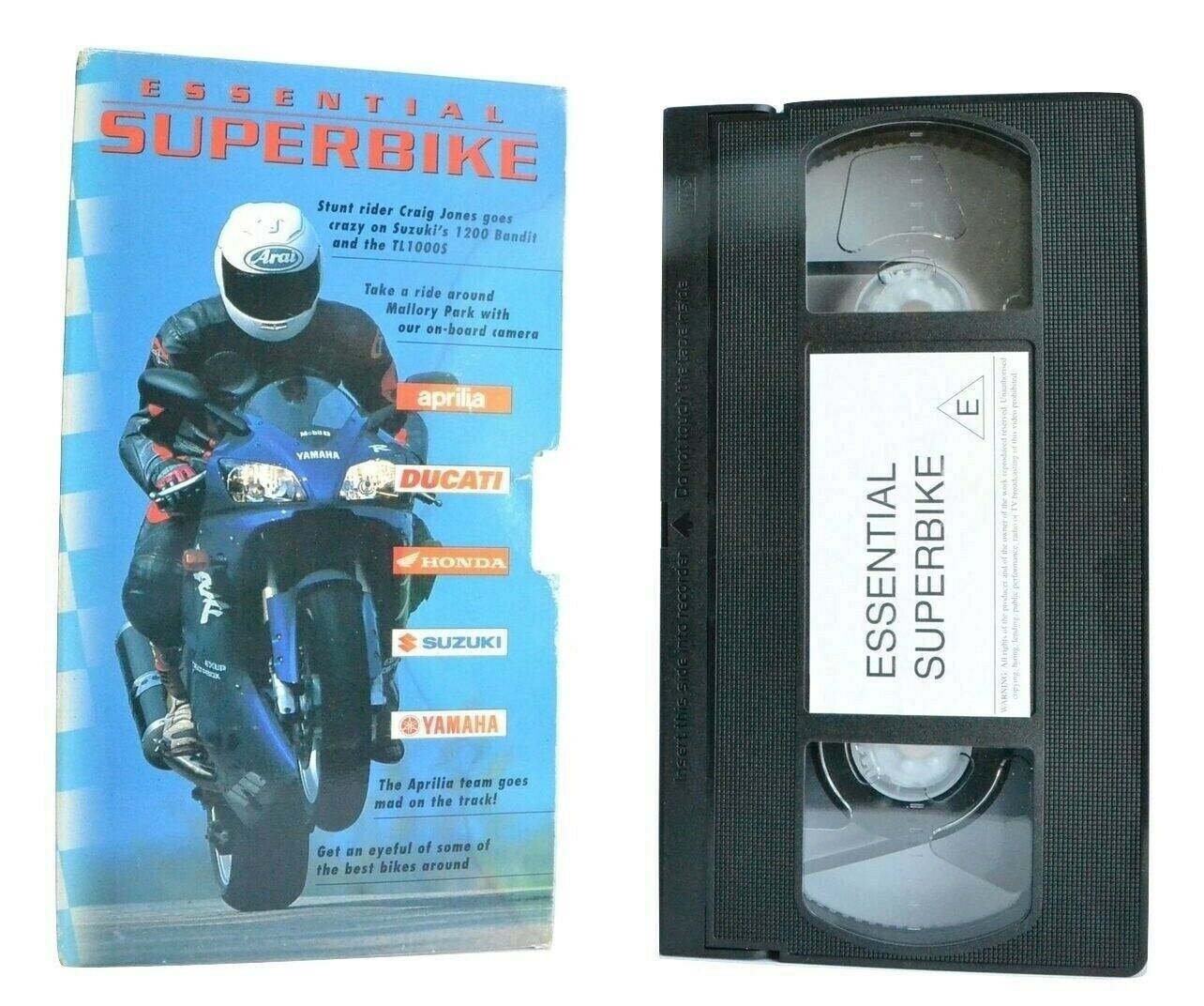 Essential Superbike - Craig Jones - Ducati - Honda - Suzuki - Motorcycling - VHS-