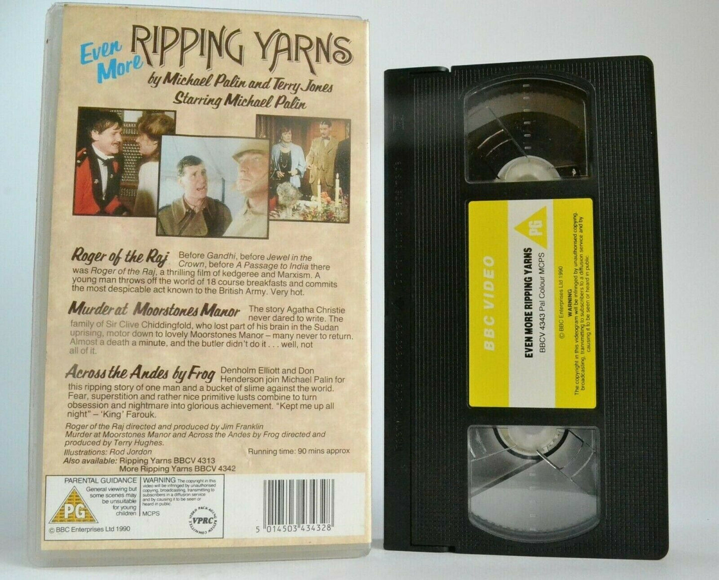 Even More Ripping Yarns [Michael Palin / Terry Jones] - 'Roger Of The Raj - VHS-