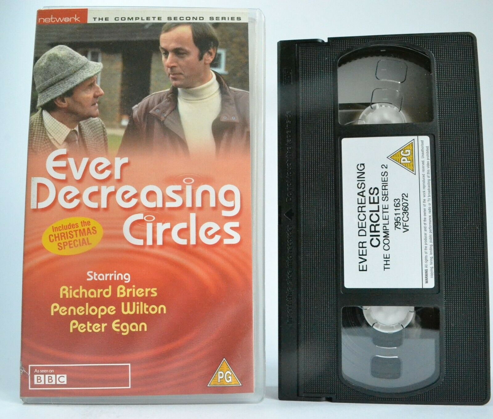 Ever Decreasing Circles [Complete 2nd Series] BBC Comedy - Richard Briers - VHS-