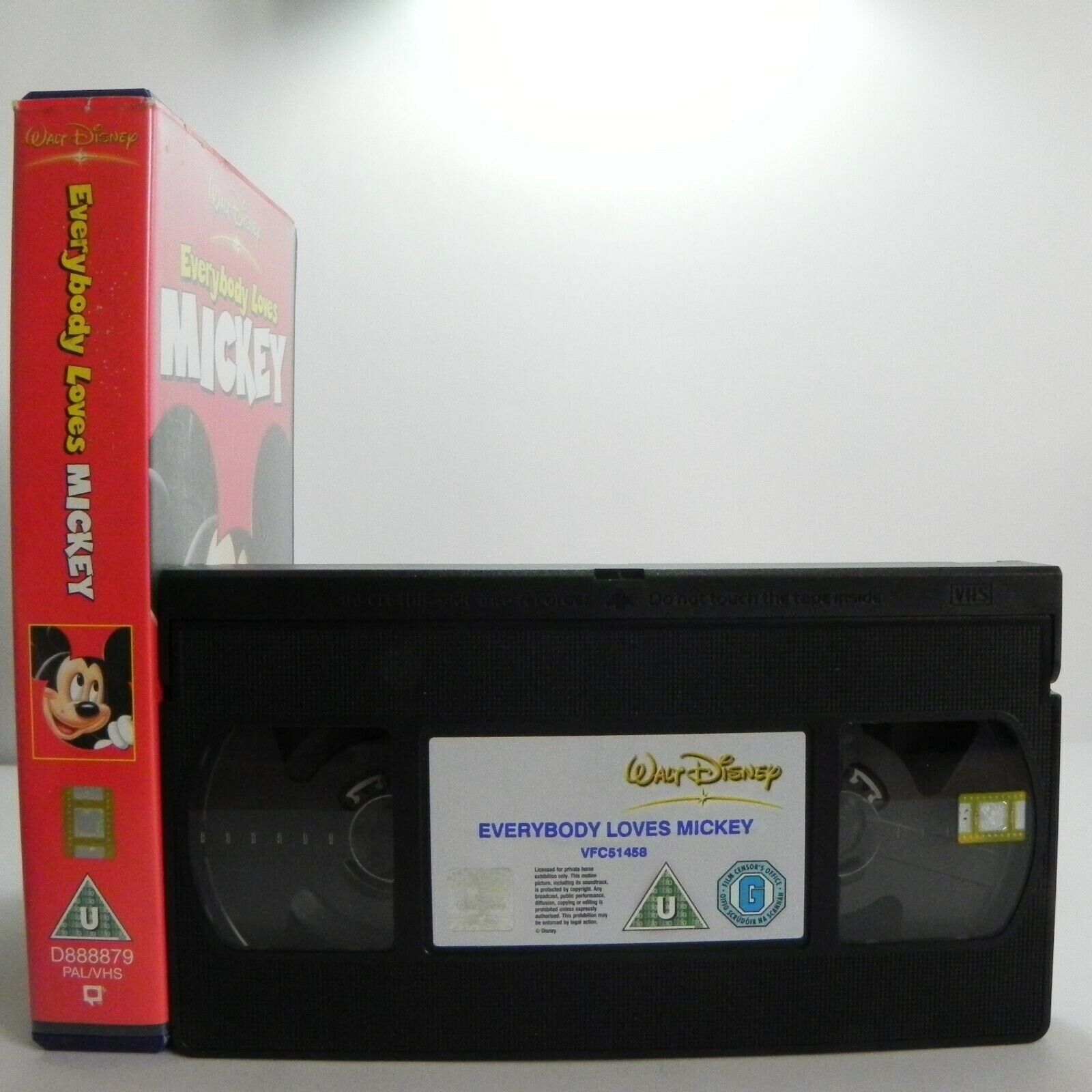 Everybody Loves Mickey - Walt Disney - Animated - Timeless Classic - Kids - VHS-