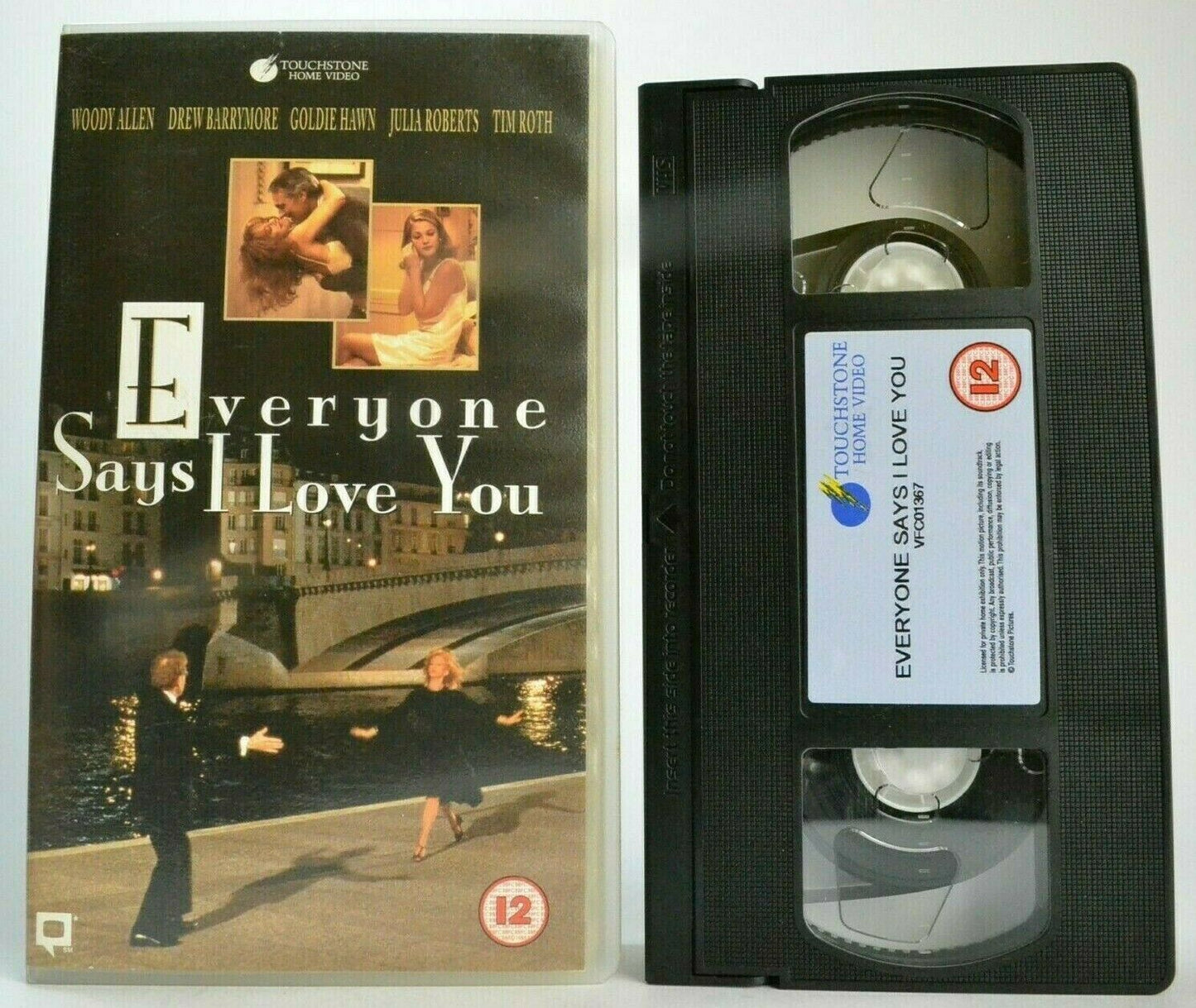 Everyone Says I Love You; [Woody Allen] Romantic Musical - Drew Barrymore - VHS-