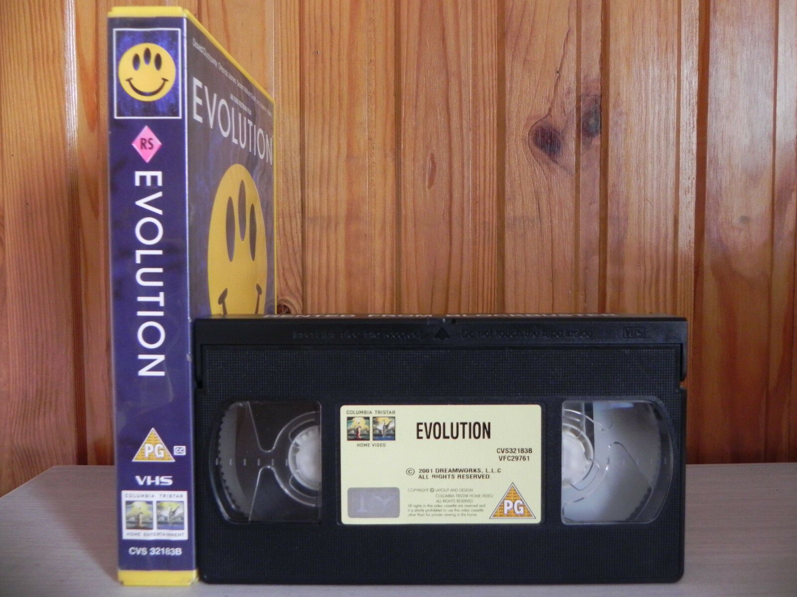 Evolution - Mad Comedy - X-Files-ish- Big Box - Ex-Rental - Star Studded - VHS-