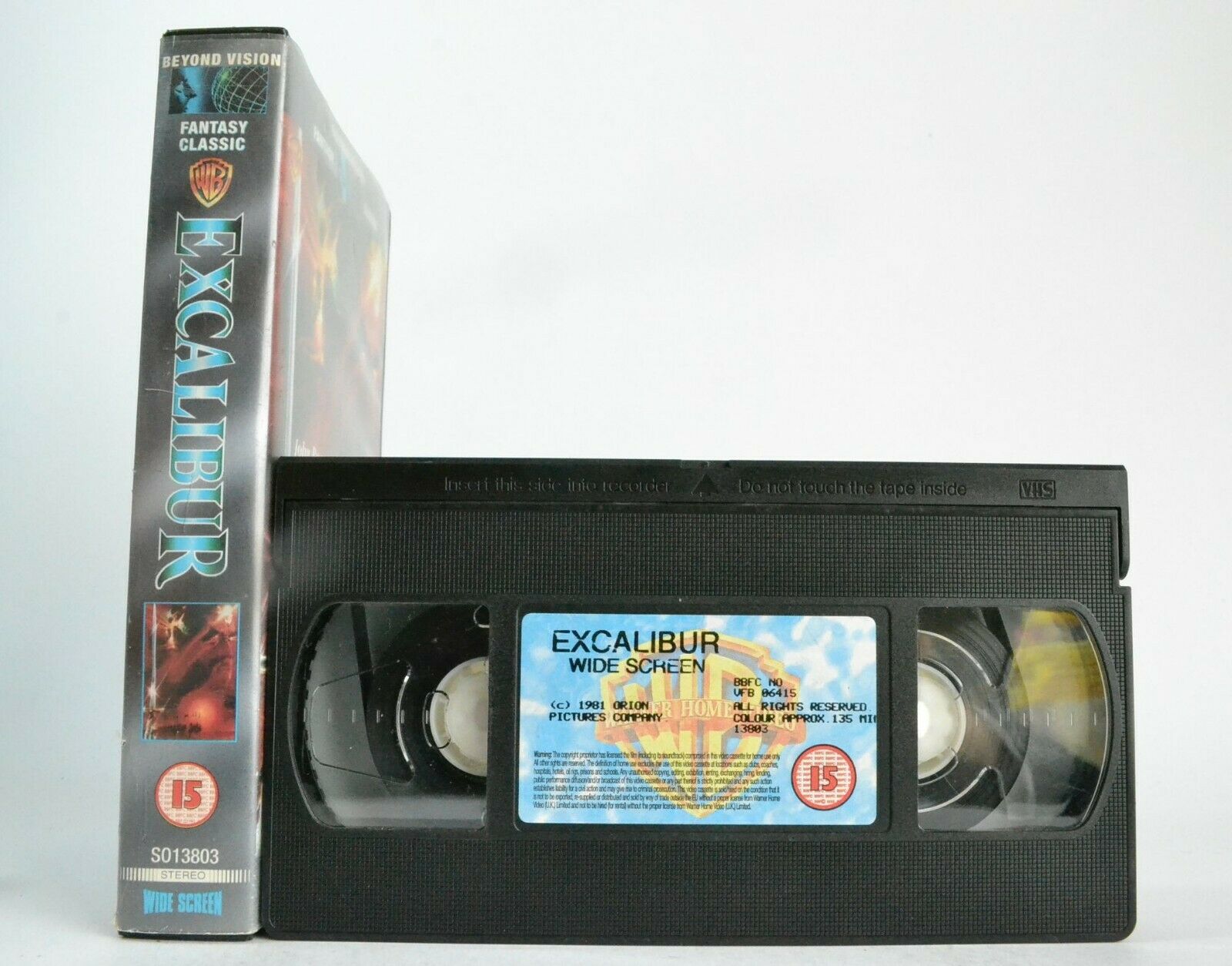 Excalibur (1981): Collector's Edition - Widescreen - Fantasy - VHS-