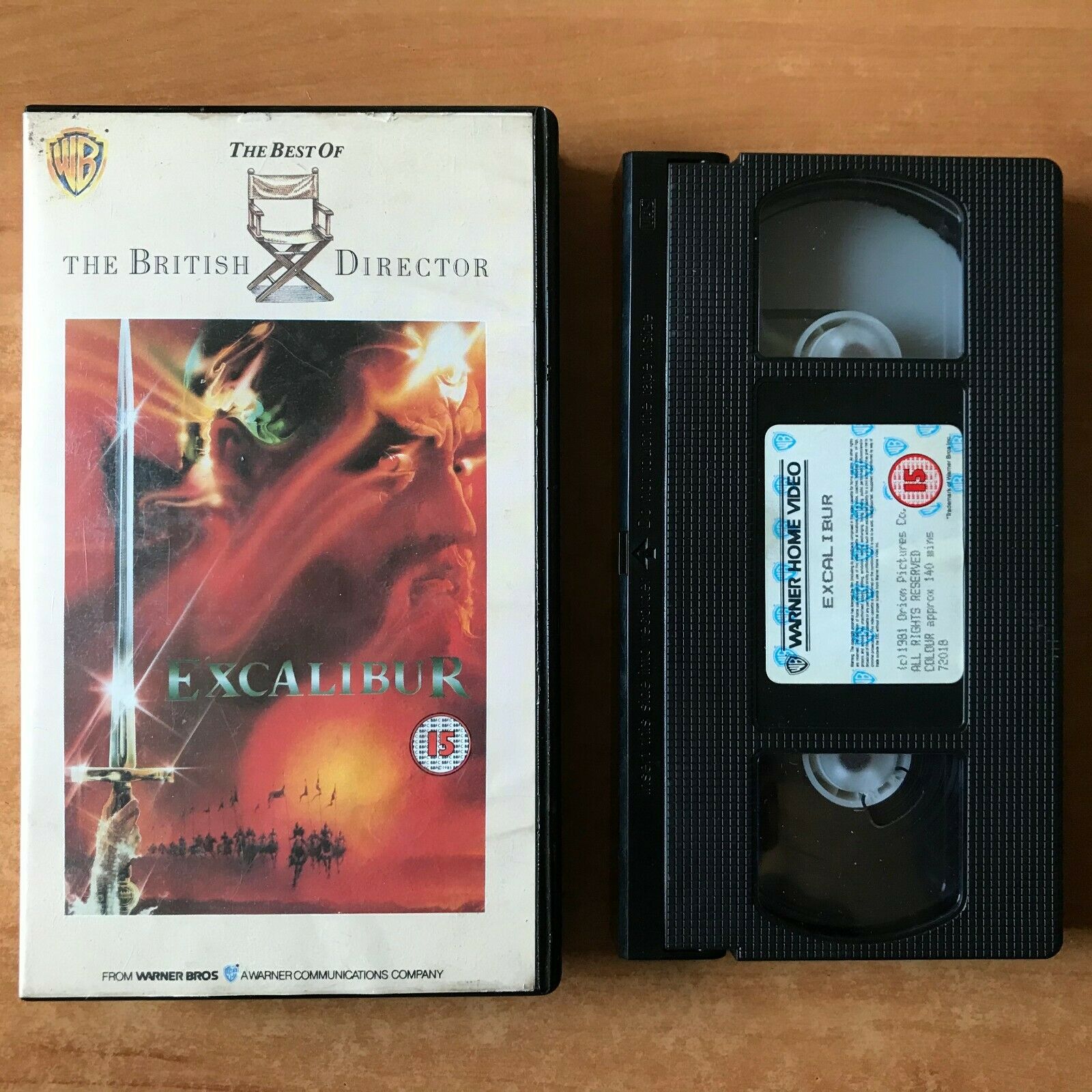 Excalibur (1981); [Thomas Malory]: Fantasy Adventure - Helen Mirren - Pal VHS-