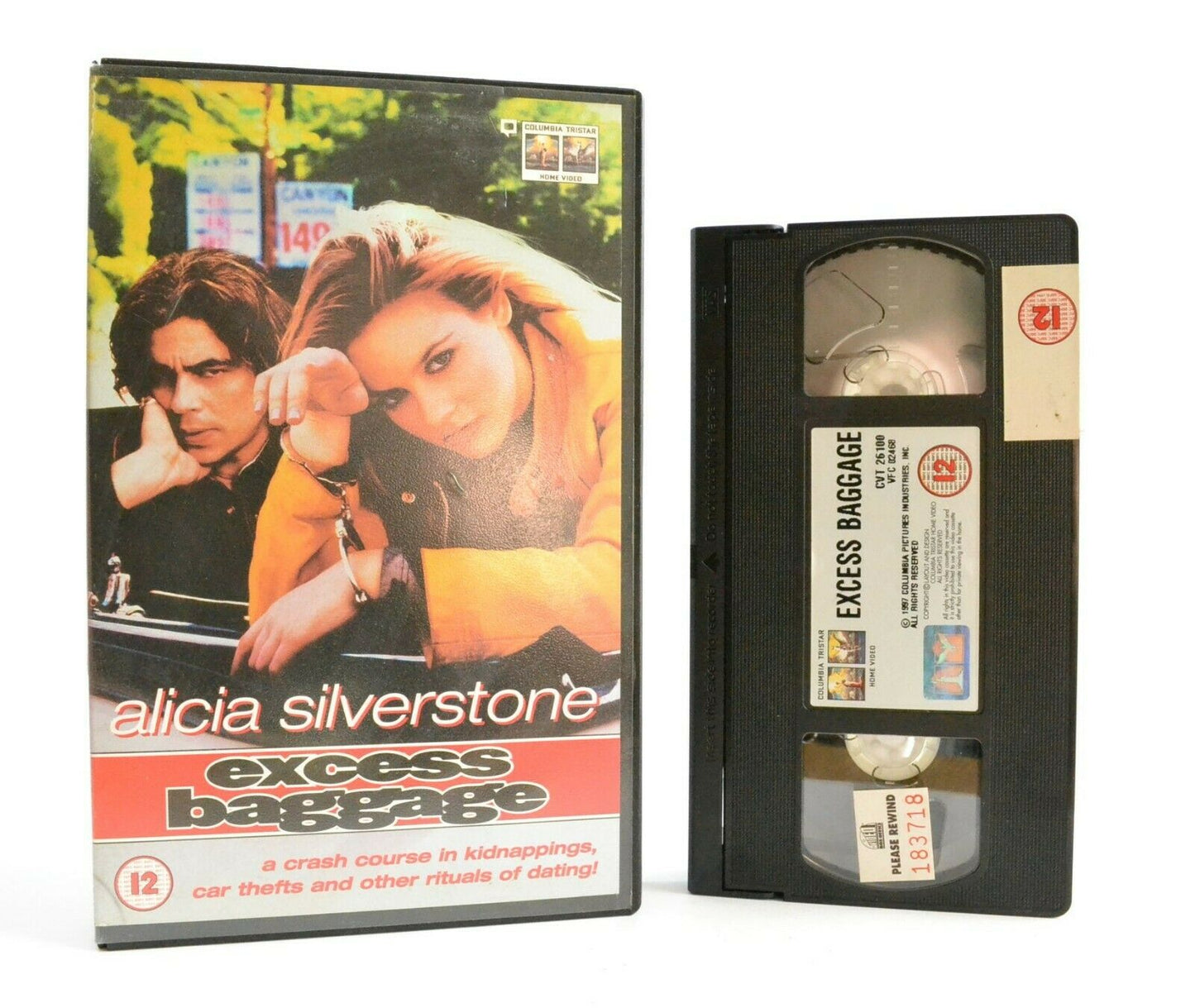 Excess Baggage: Romantic Adventure - Large Box - Ex-Rental - A.Silverstone - VHS-