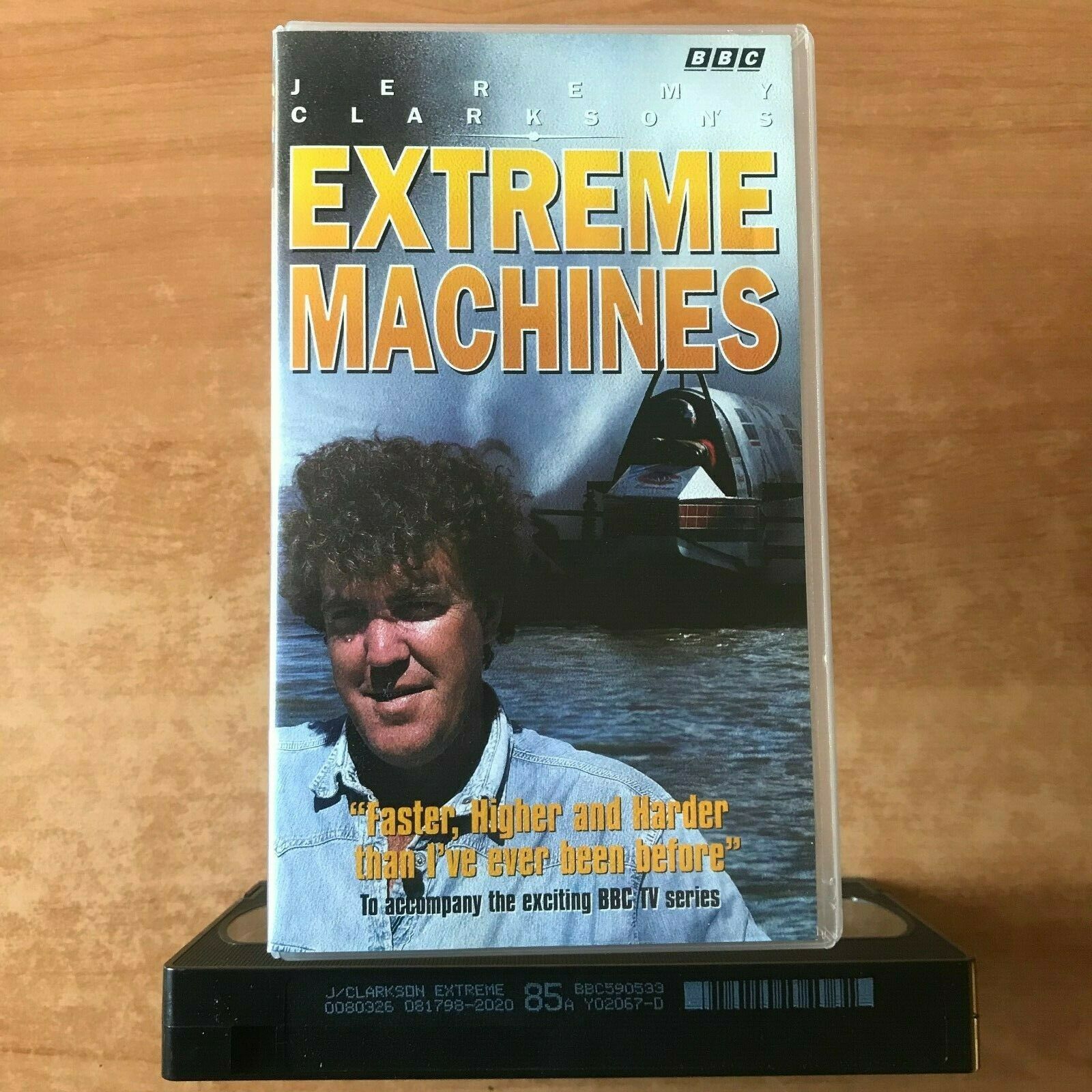 Extreme Machines; [Jeremy Clarkson] BBC Series - Super Charger V8 - Pal VHS-