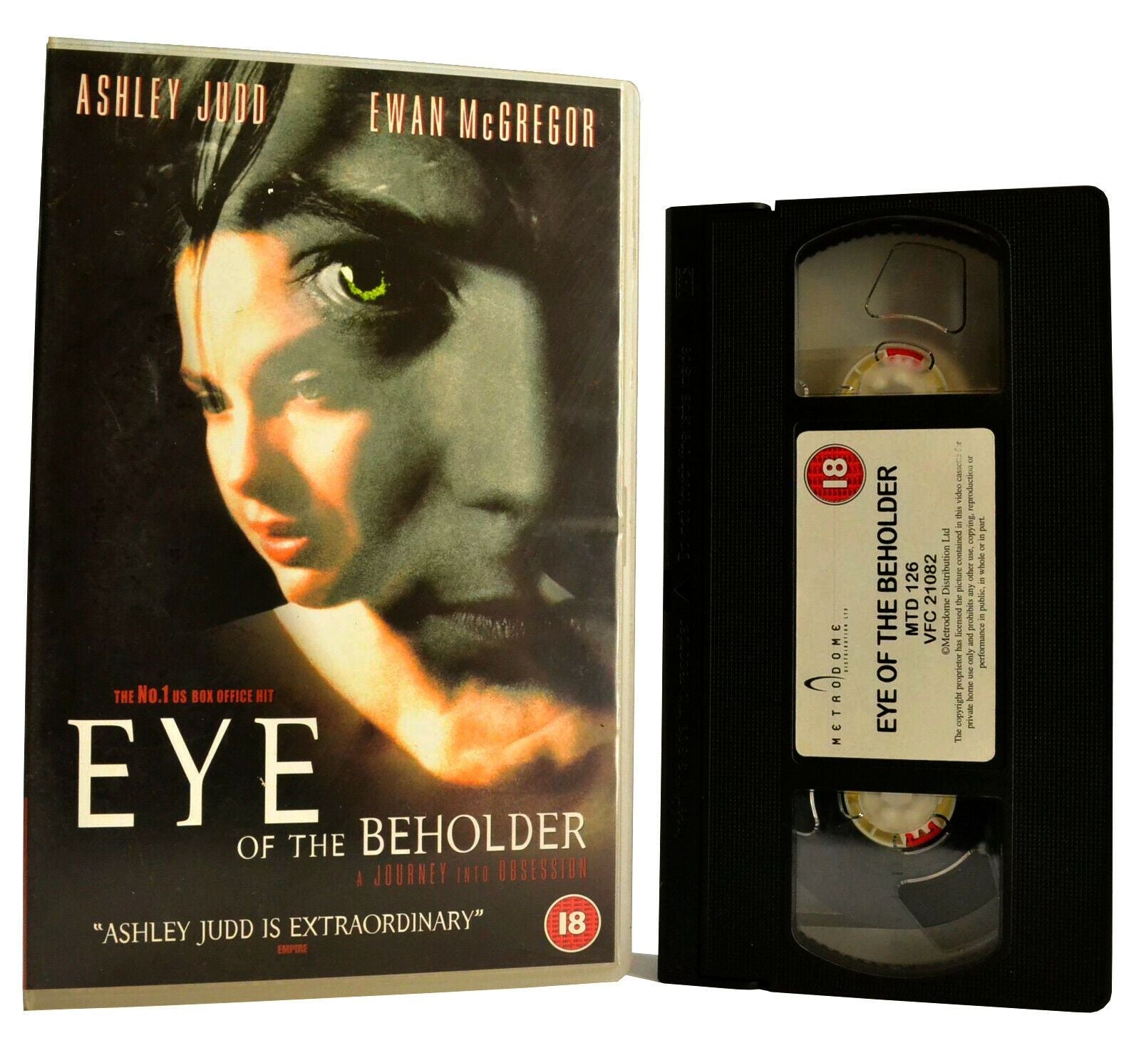 Eye Of The Beholder: Mystery Thriller - Large Box - A.Judd/E.McGregor - Pal VHS-