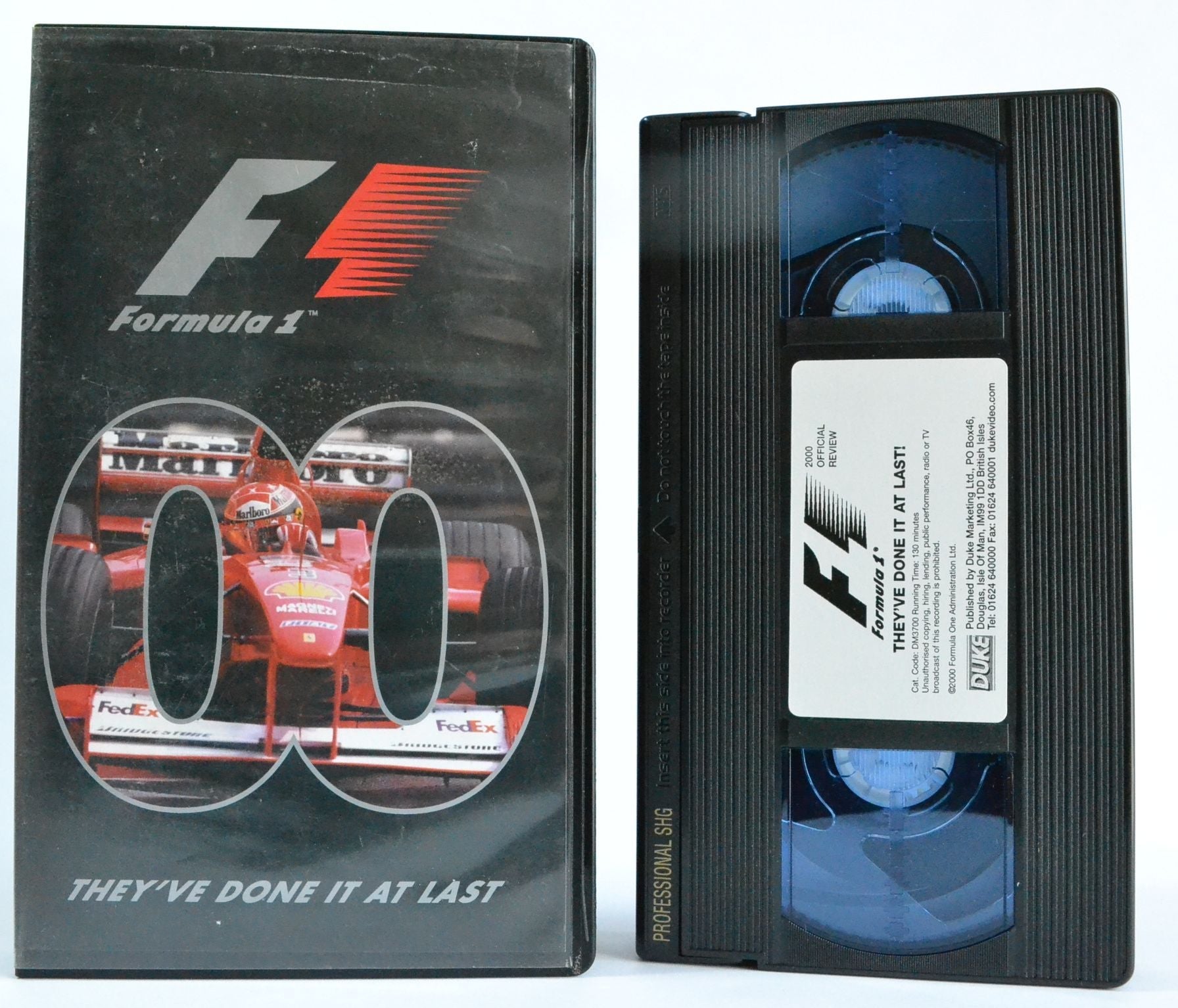 F1: Formula 1; Official Review 2000 FIA World Championship - Schumacher - VHS-