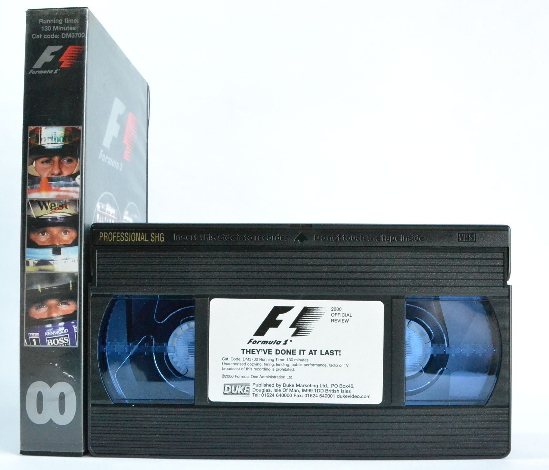 F1: Formula 1; Official Review 2000 FIA World Championship - Schumacher - VHS-