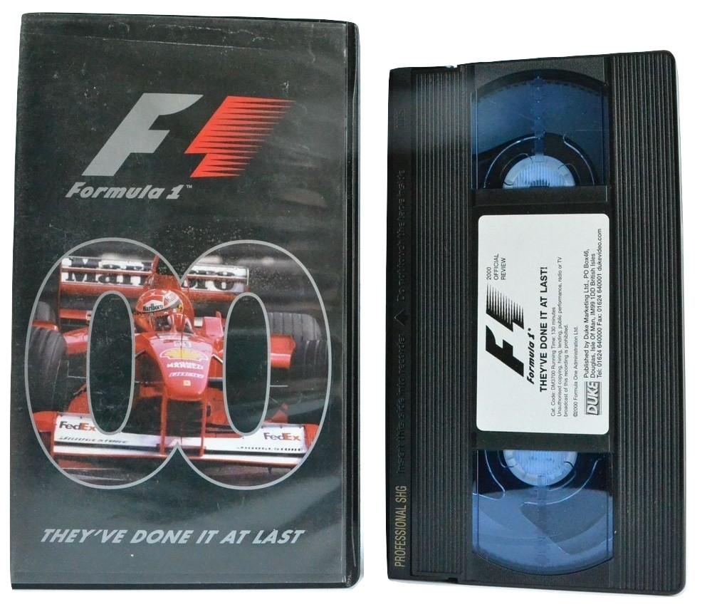 F1: Formula 1; Official Review 2000 FIA World Championship - Schumacher - VHS-