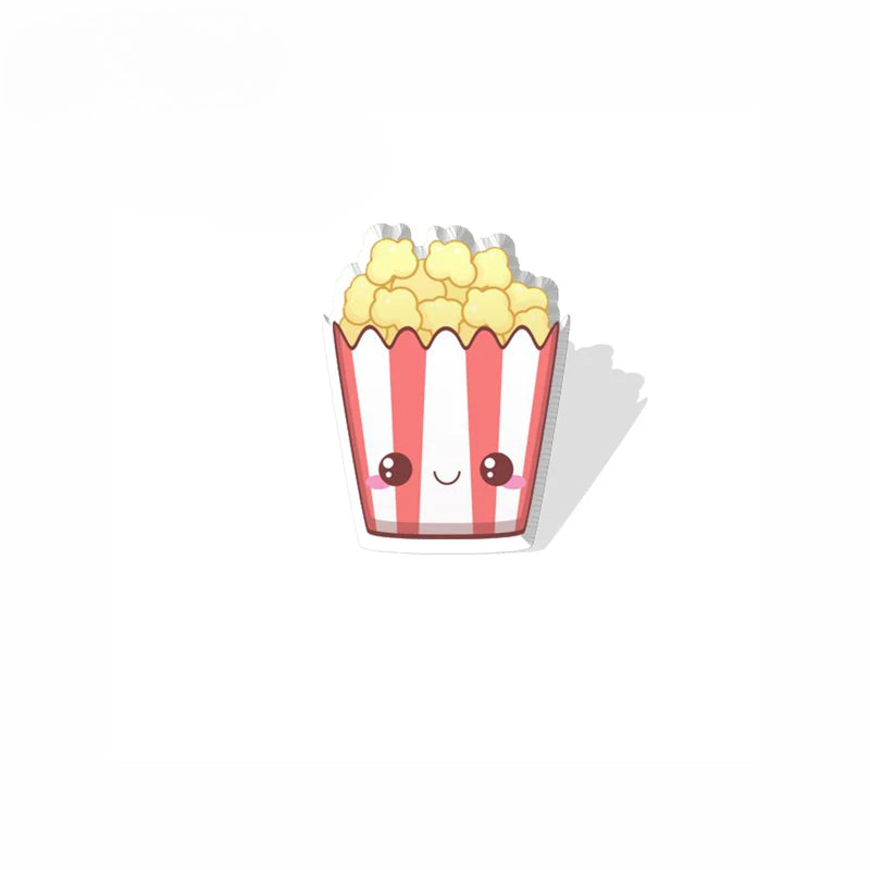 FREE Popcorn? Ultimate Movie Fan Selection: 12 Iconic Film-Themed Pin Brooches-POPCORN SMILE-