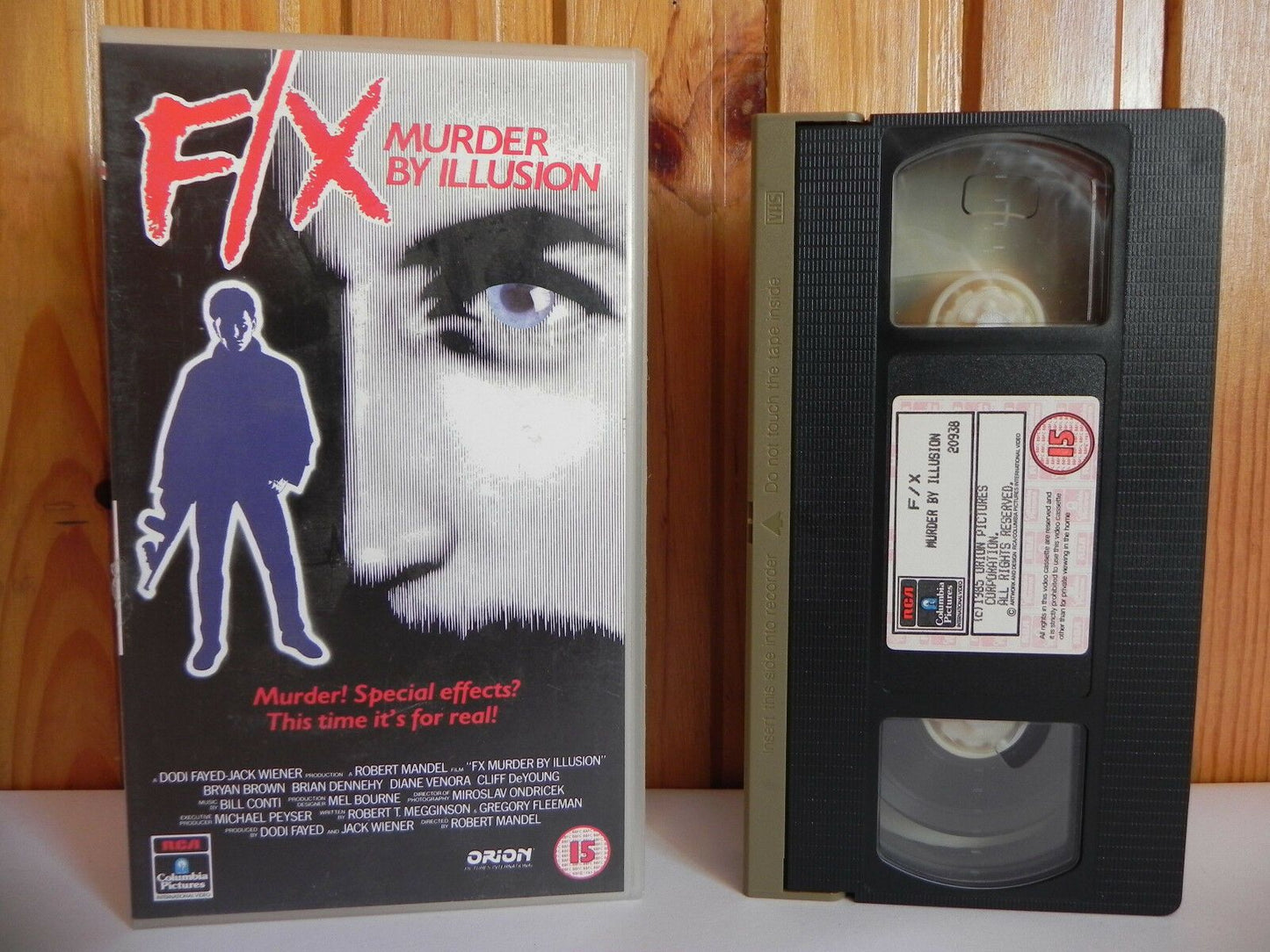 F/X: Murder By Illusion - Columbia Pictures - Action - Brian Dennehy - Pal VHS-