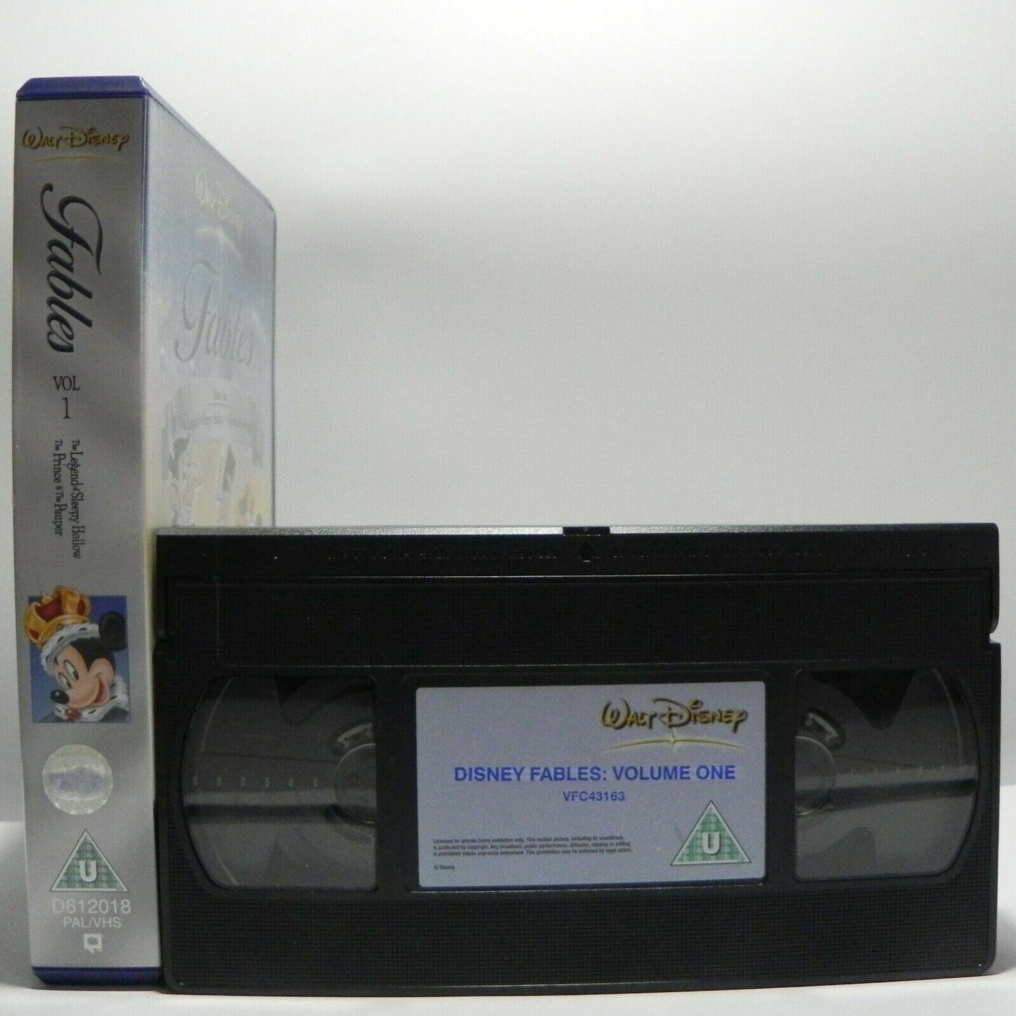 Fables - Classic Tales - Disney's Magic - Brilliant Animation - Kids - Pal VHS-