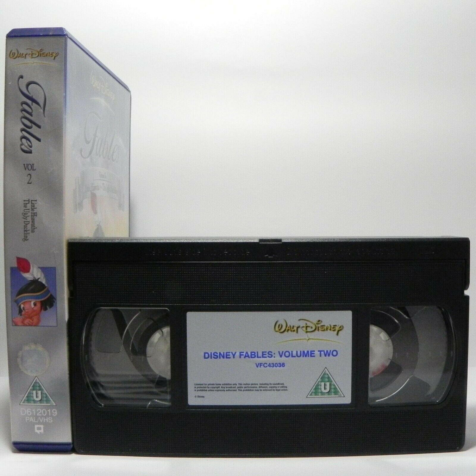 Fables: Voume 2 - Clasic Stories - Walt Disney - Animated - Children's - Pal VHS-