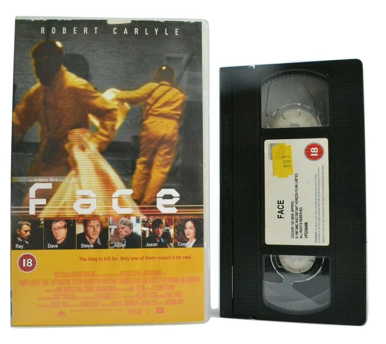 Face: British Thriller (1997) - Large Box - Ray Winstone/Damon Albarn - Pal VHS-