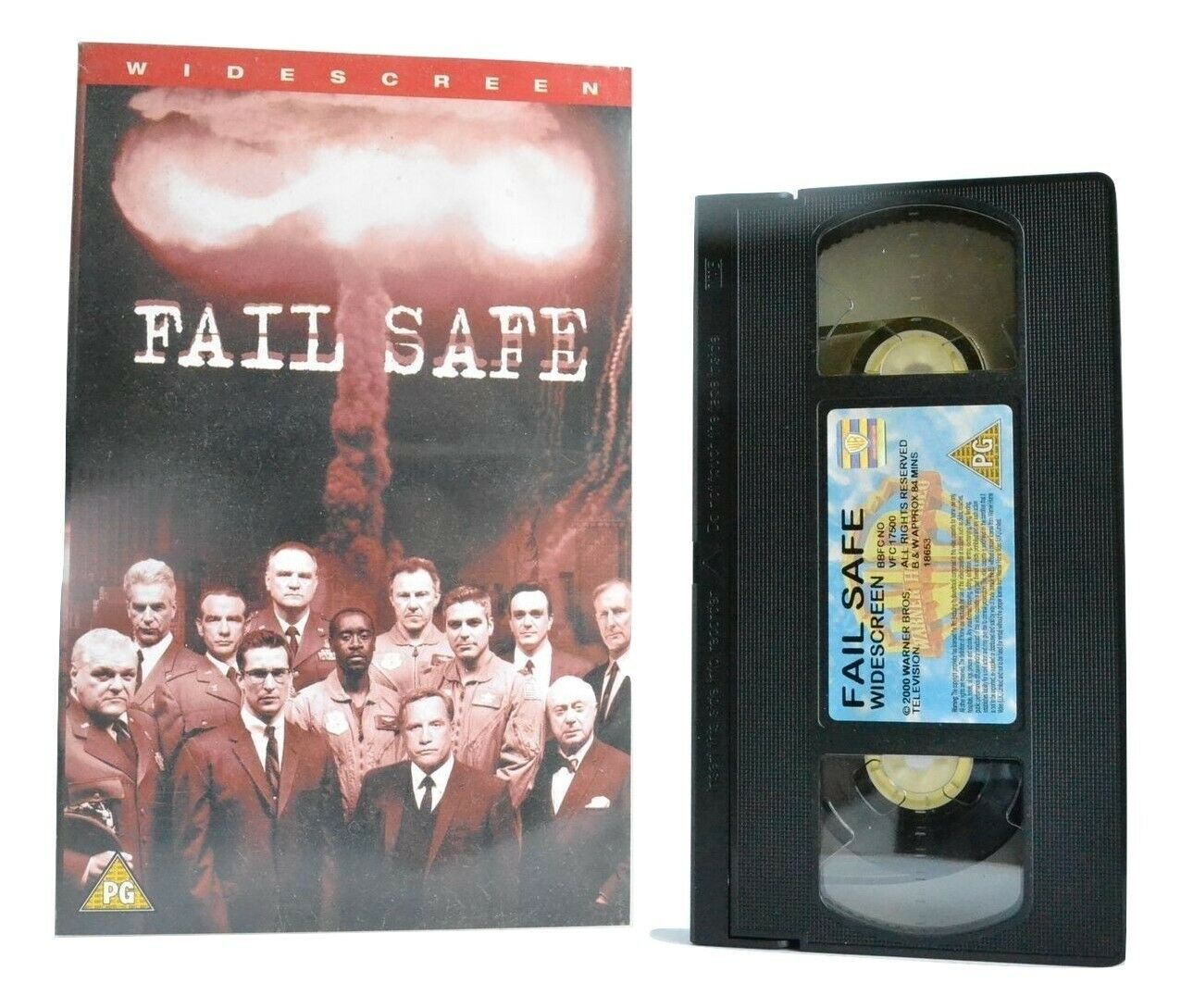 Fail Safe (2000): Cold War Thriller - Large Box - Widescreen - G.Clooney - VHS-