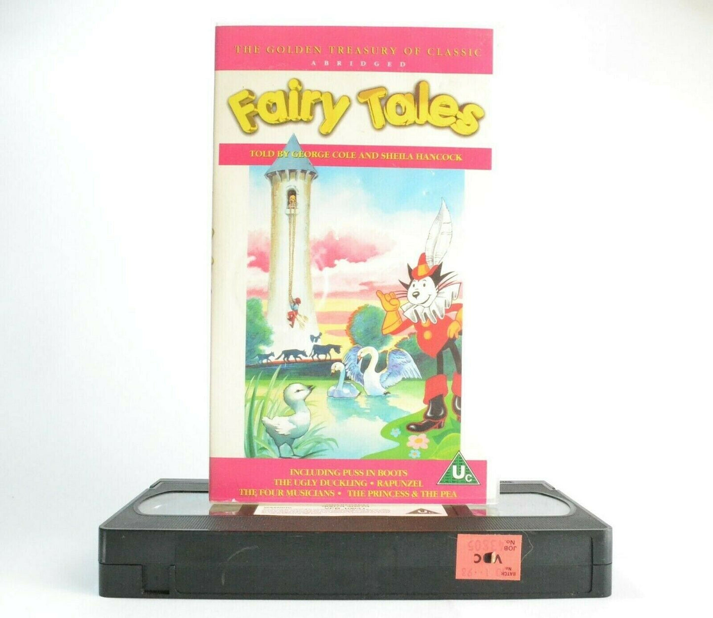 Fairy Tales: Told By G.Cole/S.Hancock - Animated Traditional Kids Stories - VHS-