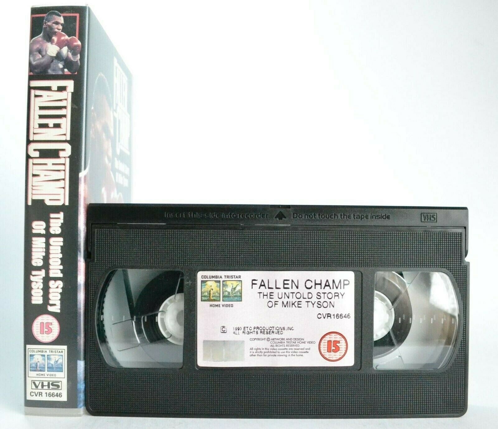 Fallen Champ: The Untold Story Of Mike Tyson - Iron Mike - Documentary - VHS-