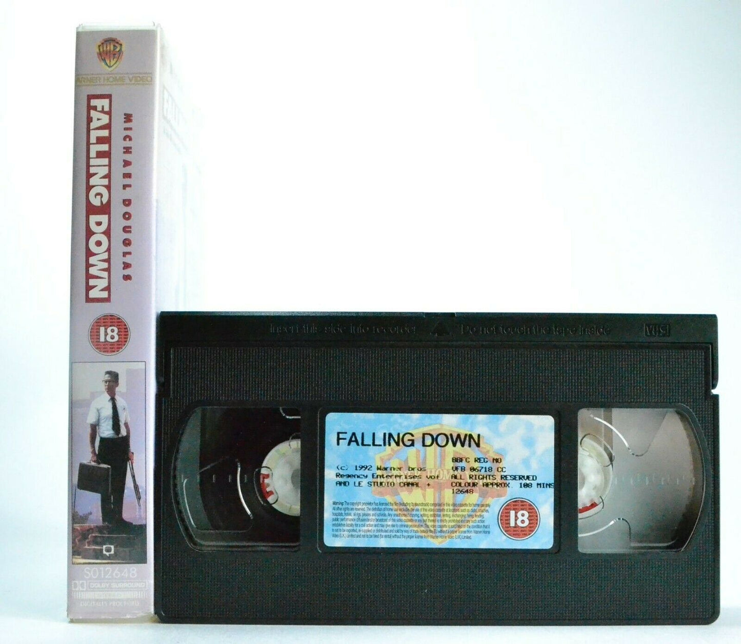 Falling Down (1993): A Tale Of Urban Reality - Thriller - Michael Douglas - VHS-