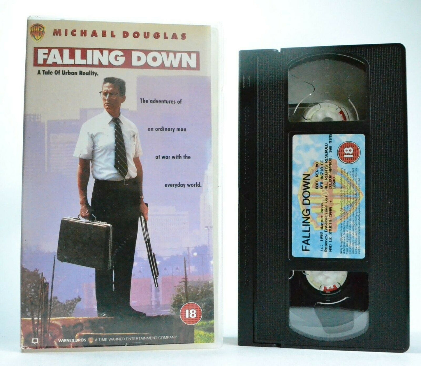 Falling Down (1993): A Tale Of Urban Reality - Thriller - Michael Douglas - VHS-