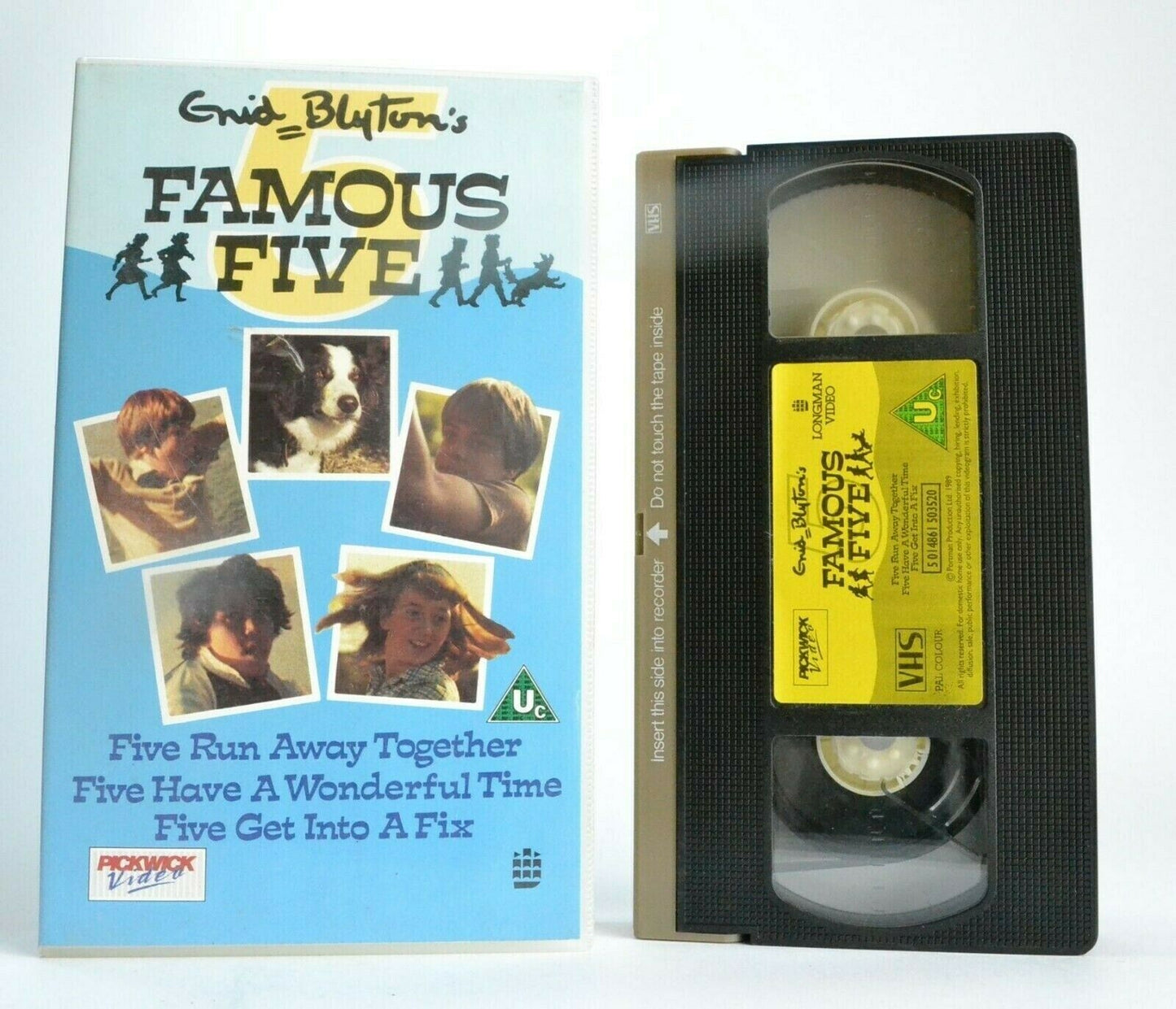 Famous Five: Five Run Away Together (Pickwick Video) - 3 Episodes - Kids - VHS-