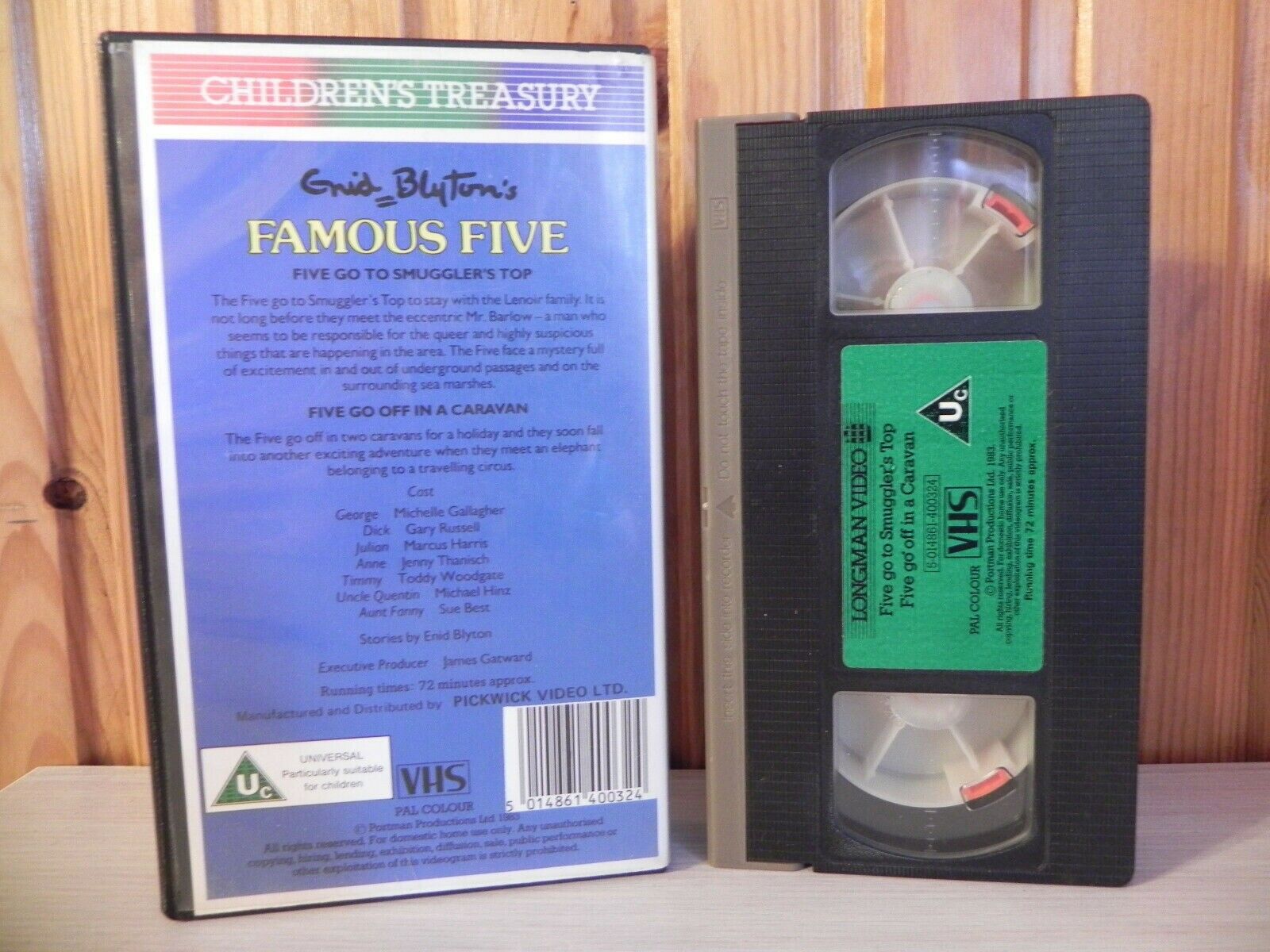 Famous Five: Go To Smuggler's Top - Based On Enid Blyton Novel - Kids - Pal VHS-