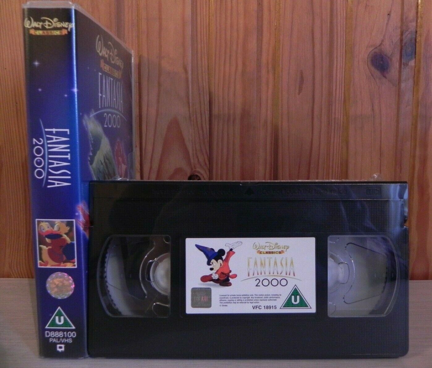 Fantasia 2000 : 38th Disney Animated Film - Brand New Sealed - Children's - VHS-