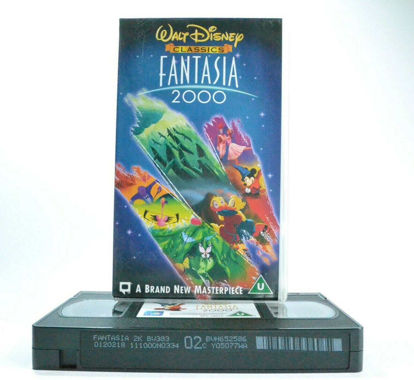 Fantasia 2000: Magical Masterpiece - Walt Disney Classics - Animated - Pal VHS-