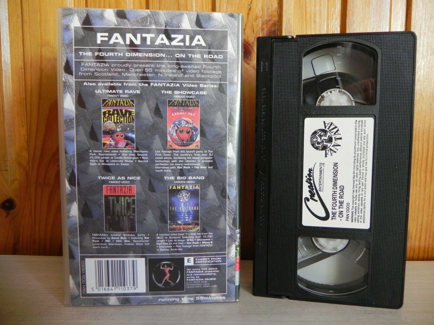 Fantazia - The 4th Dimension - Carl Cox, Stu Allen, Dougal <<INTERVIEWS - VHS-