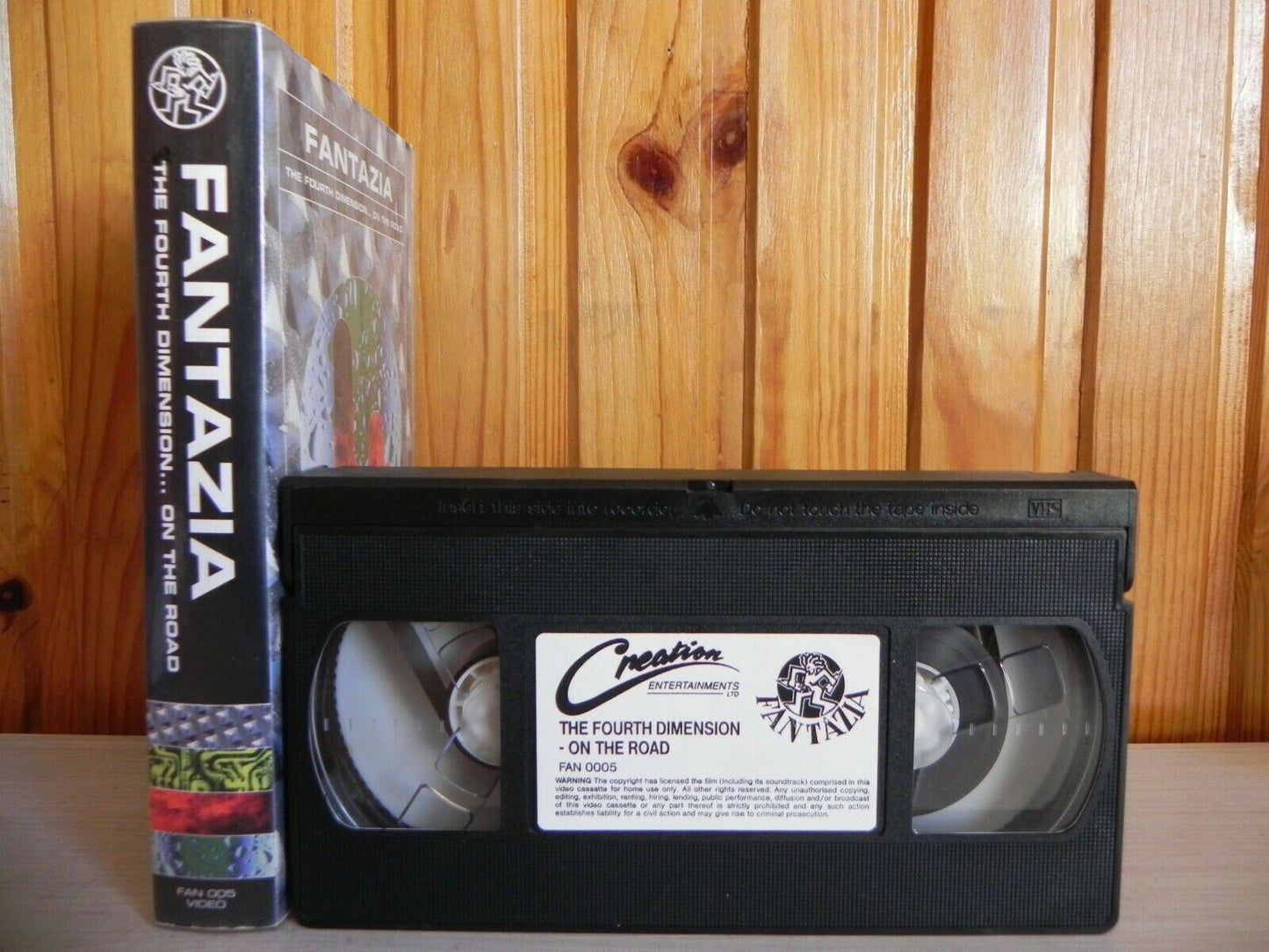 Fantazia - The 4th Dimension - Carl Cox, Stu Allen, Dougal <<INTERVIEWS - VHS-