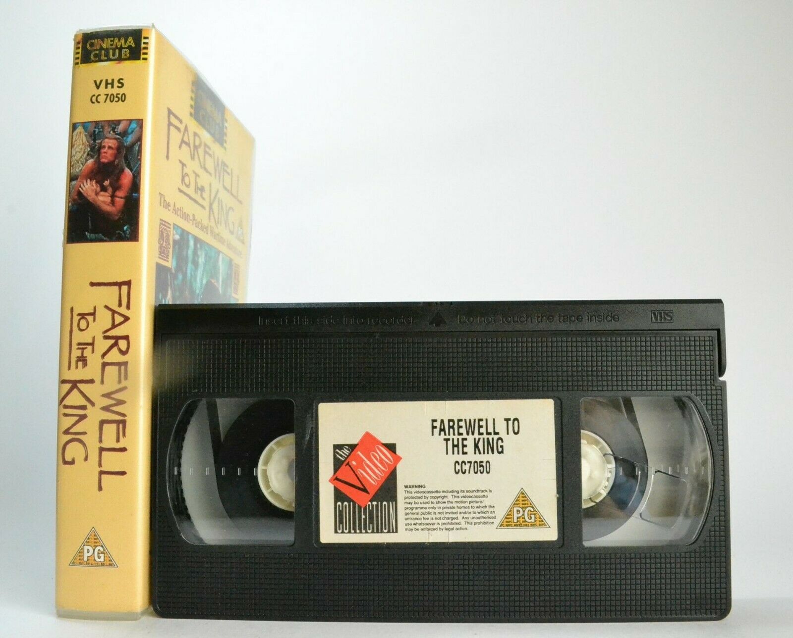 Farewell To The King; [Pierre Schoendoerffer]: Action - Nick Nolte - Pal VHS-