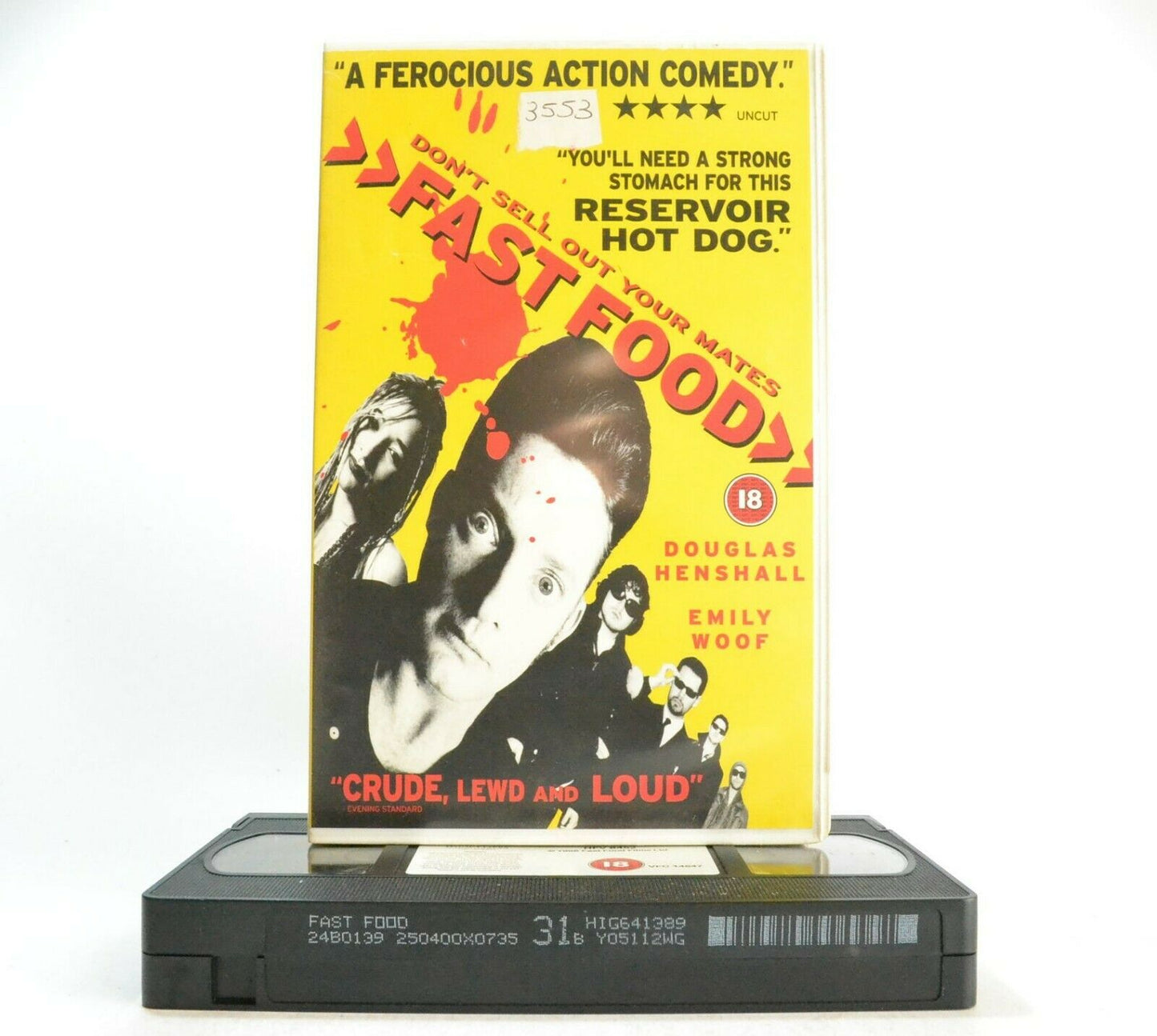 Fast Food: British Action Comedy - Large Box - A Chemical Generation - Pal VHS-