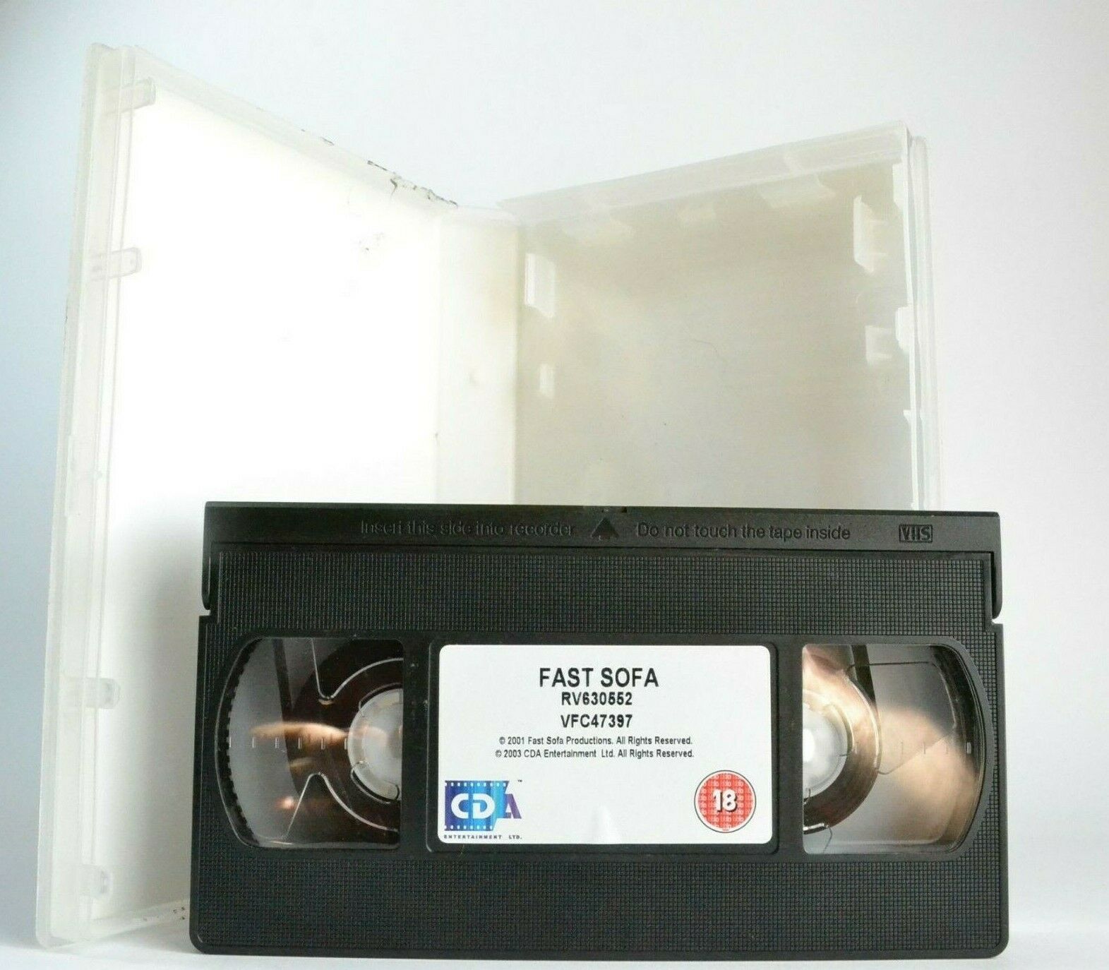 Fast Sofa (2001): Dramatic California Action - Large Box - Eric Roberts - VHS-