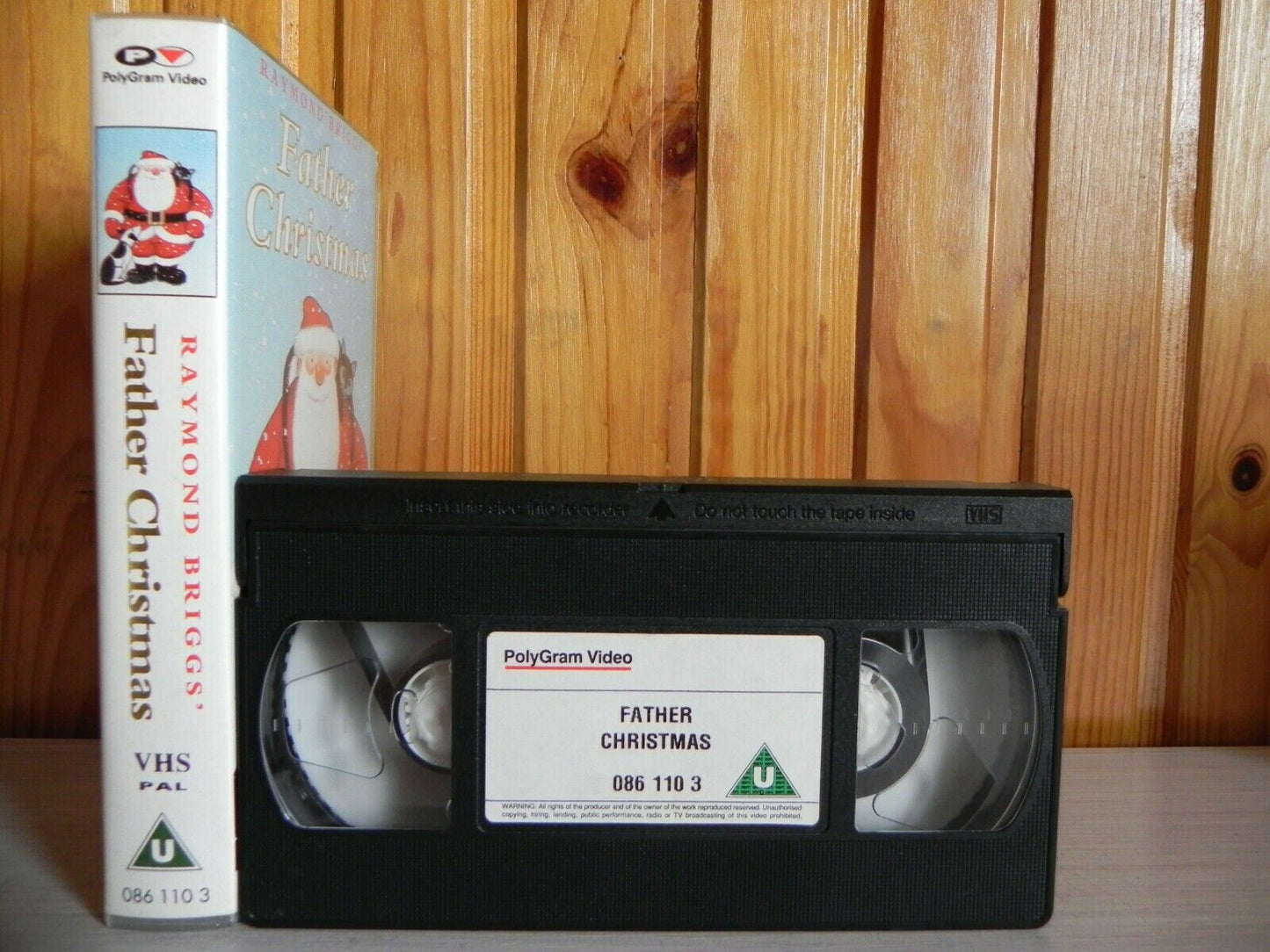 Father Christmas: Festive Santa Children's Animation - Raymond Briggs - Pal VHS-