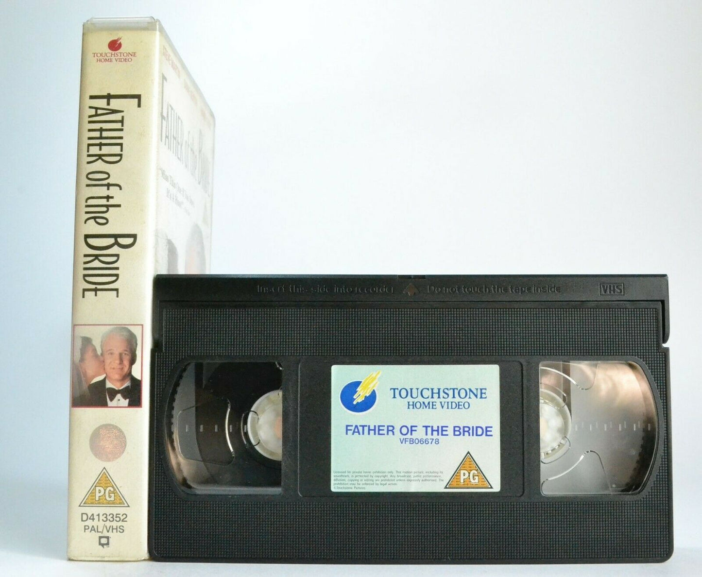 Father Of The Bride (1991) - Romantic Comedy - Steve Martin/Diane Keaton - VHS-