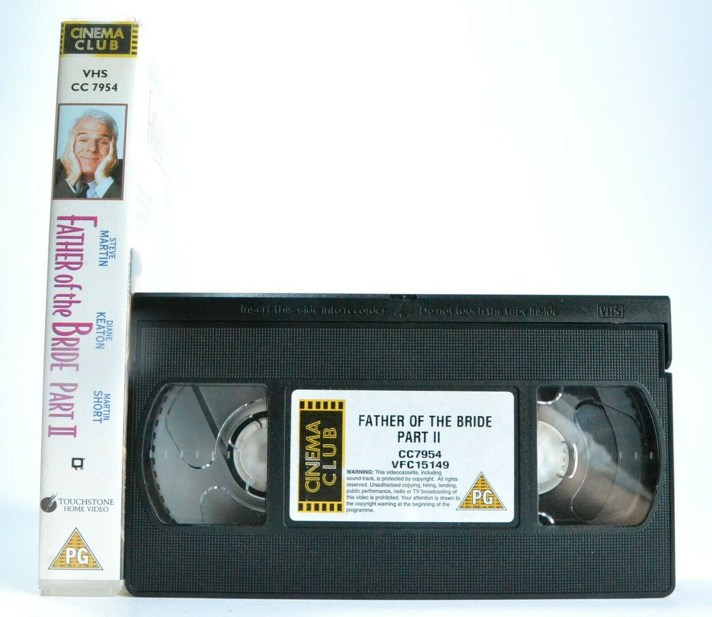 Father Of The Bride, Part 2 - Comedy - Steve Martin/Diane Keaton - Pal VHS-