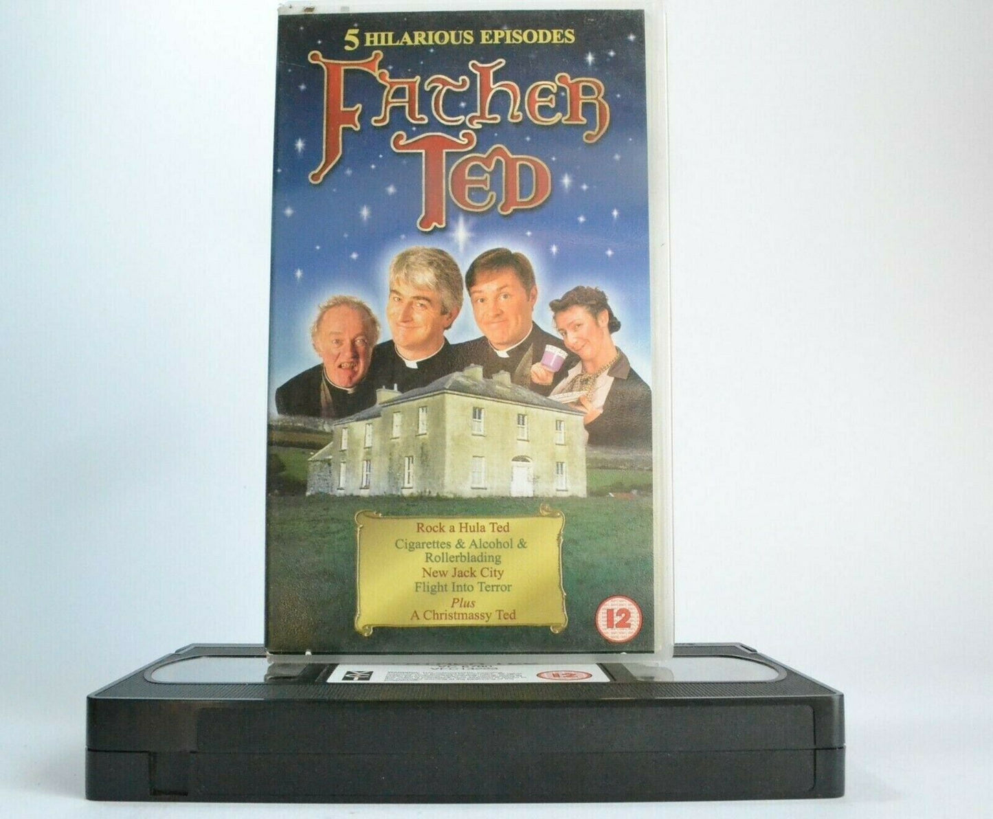 Father Ted: 'Rock A Hula Ted' - 5 Episodes - Comedy Sitcom - Dermot Morgan - VHS-