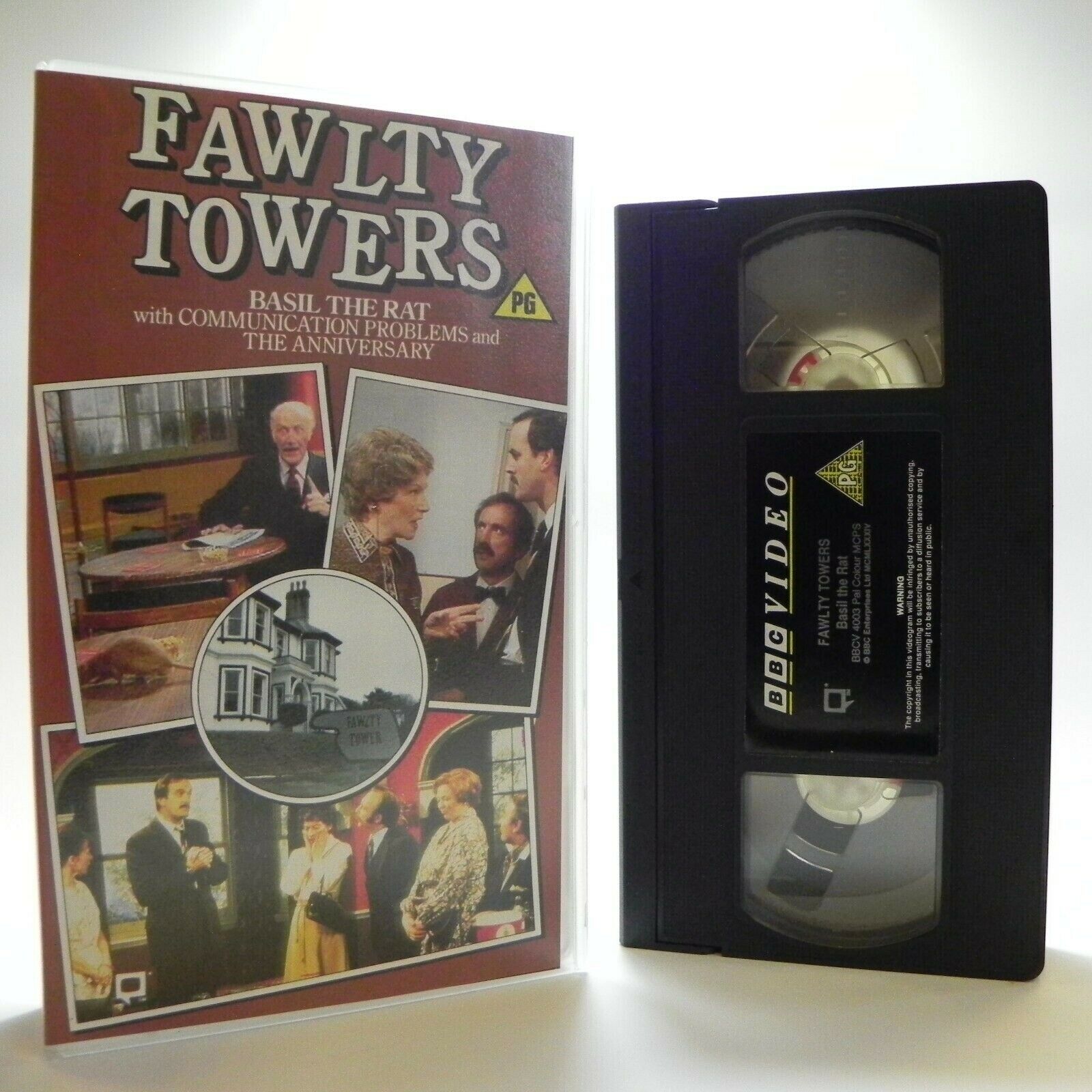 Fawlty Towers: Basil The Rat - Classic TV Show - Pre-Cert - J.Cleese - Pal VHS-