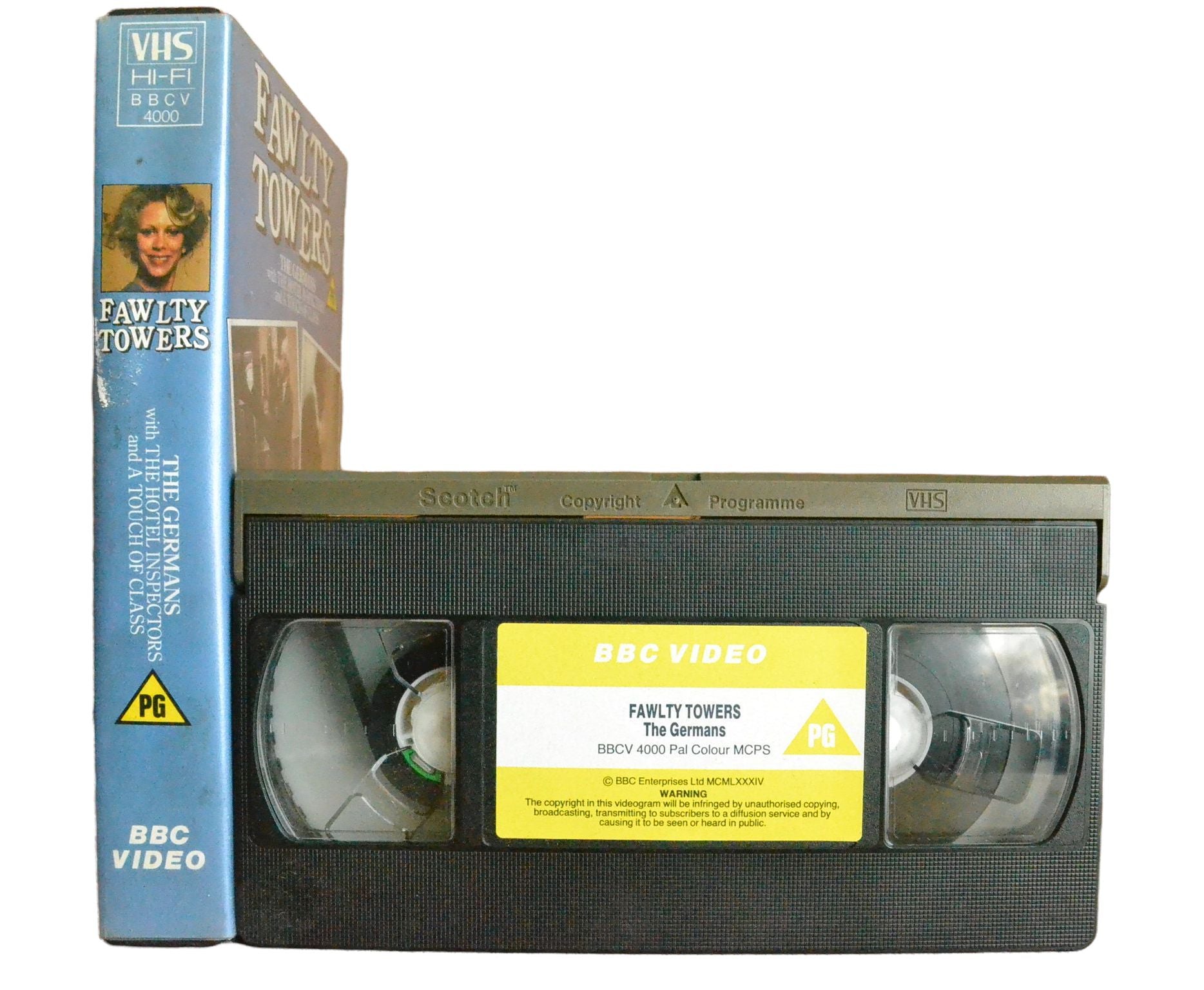 Fawlty Towers: The Germans - John Cleese - BBC - Vintage - Pal VHS-