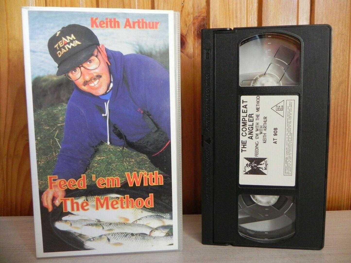 Feed ‘em With The Method – Fishing – Keith Arthur – Pal VHS-