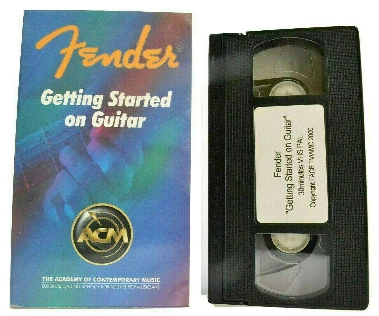 Fender: Getting Started On Guitar - Educational - School Of Rock - Music - VHS-