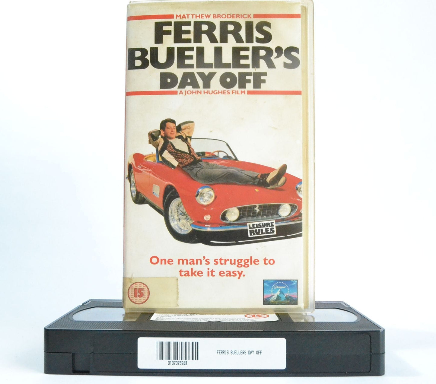 Ferris Bueller’s Day Off [John Hughes): Matthew Broderick - Teen Comedy - VHS-