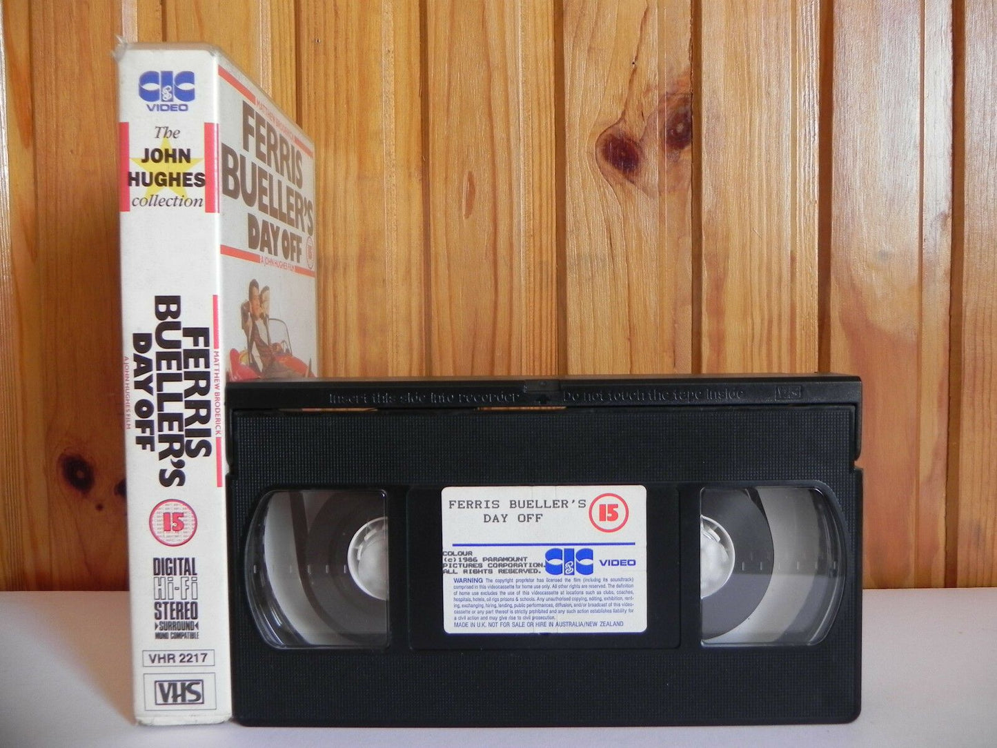 Ferris Bueller's Day Off - Original 1986 Comedy - CIC Release - John Hughs - Pal VHS-