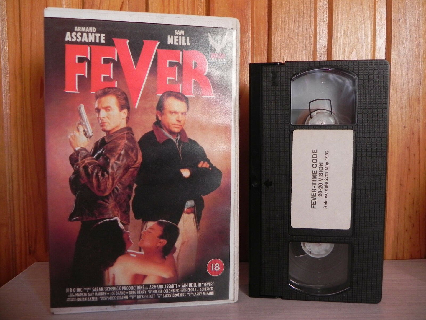 Fever - Time Coded Sample - Armand Assante - 20/20 - Action Drama - 1992 Pal VHS-